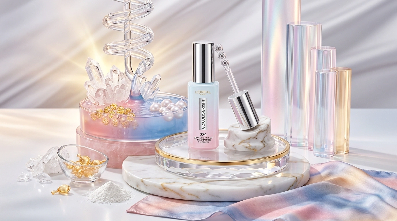 L’Oréal Paris Glycolic Bright Serum Bottle 2