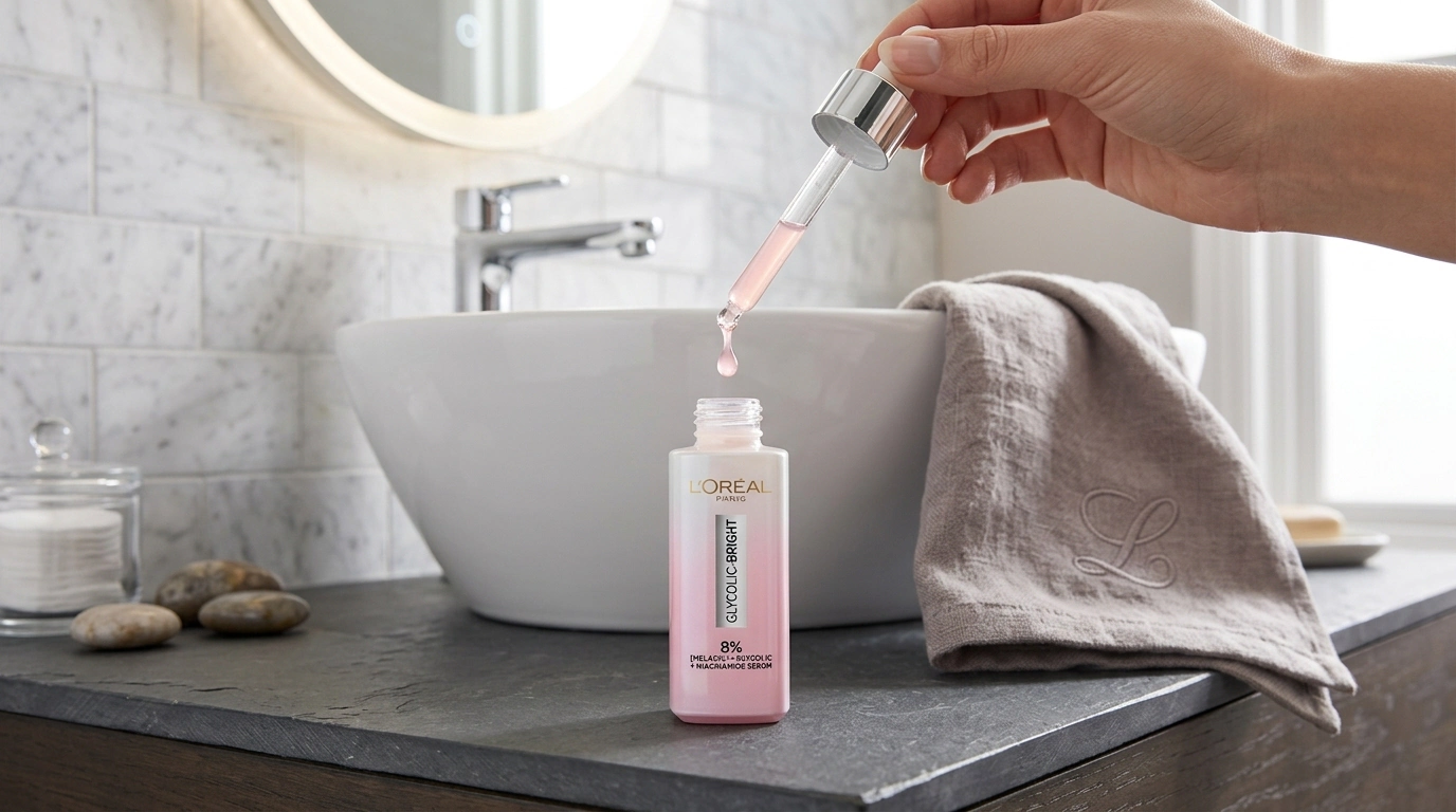 L’Oréal Paris Glycolic Bright Serum Bottle 3