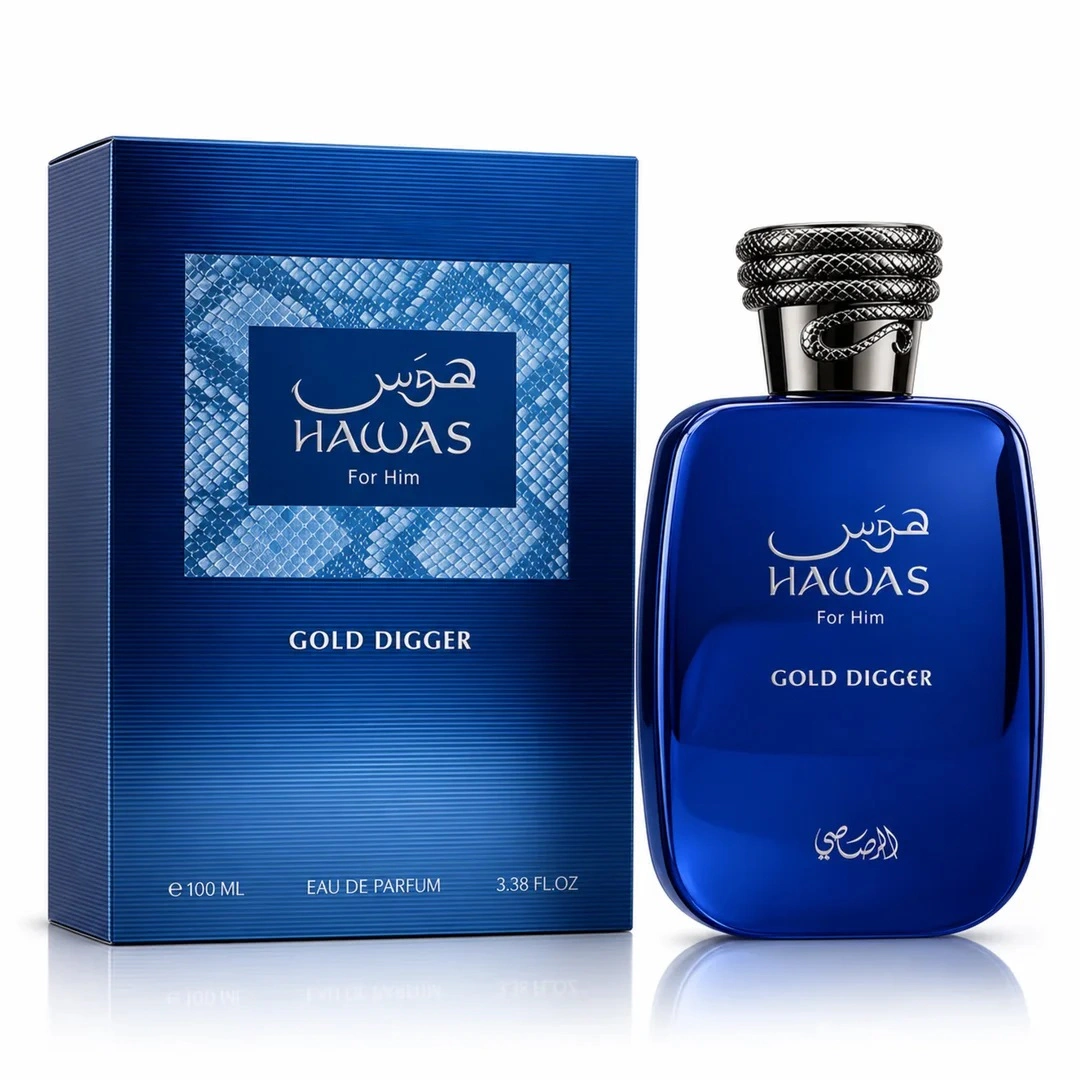RASASI HAWAS GOLD DIGGER EDP 100ML