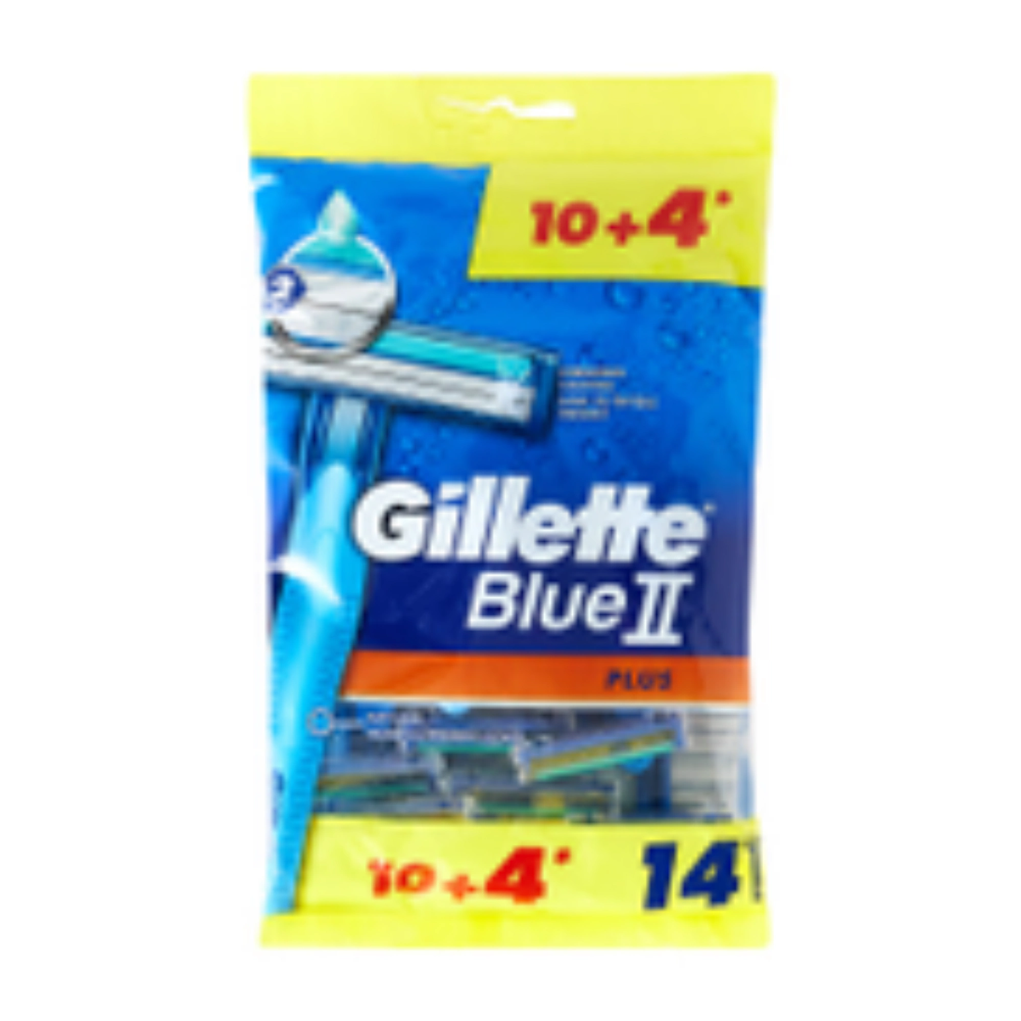 Gillette Blue 10+4 blue 3 Sensitive 14pcs