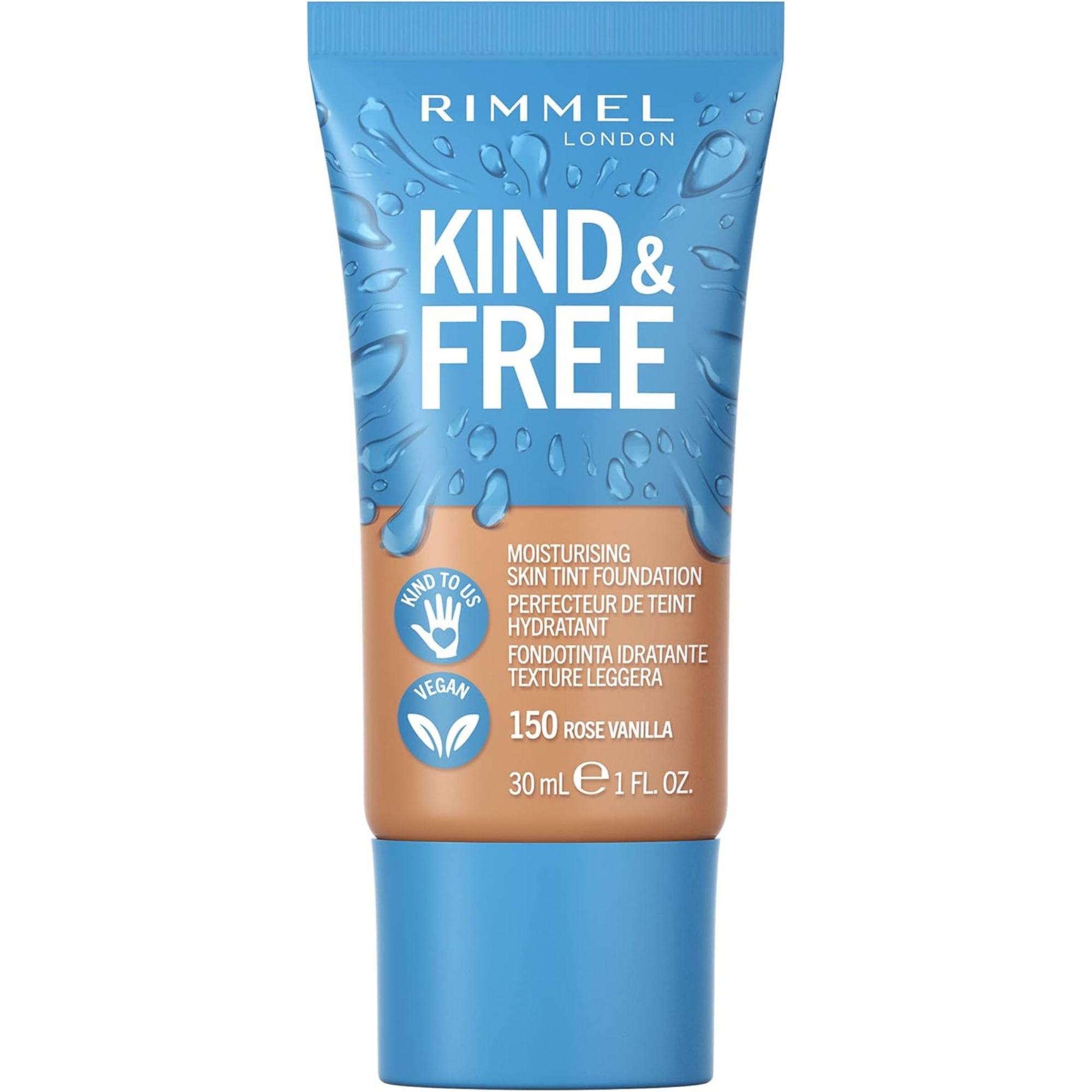 Rimmel Kind & Free Matte Foundation Rose Vanilla 150