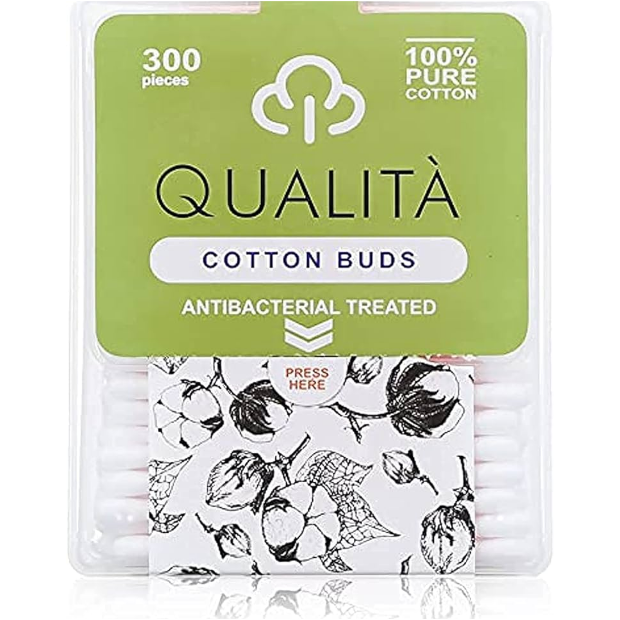 Qualita Cotton Buds 300 Sticks