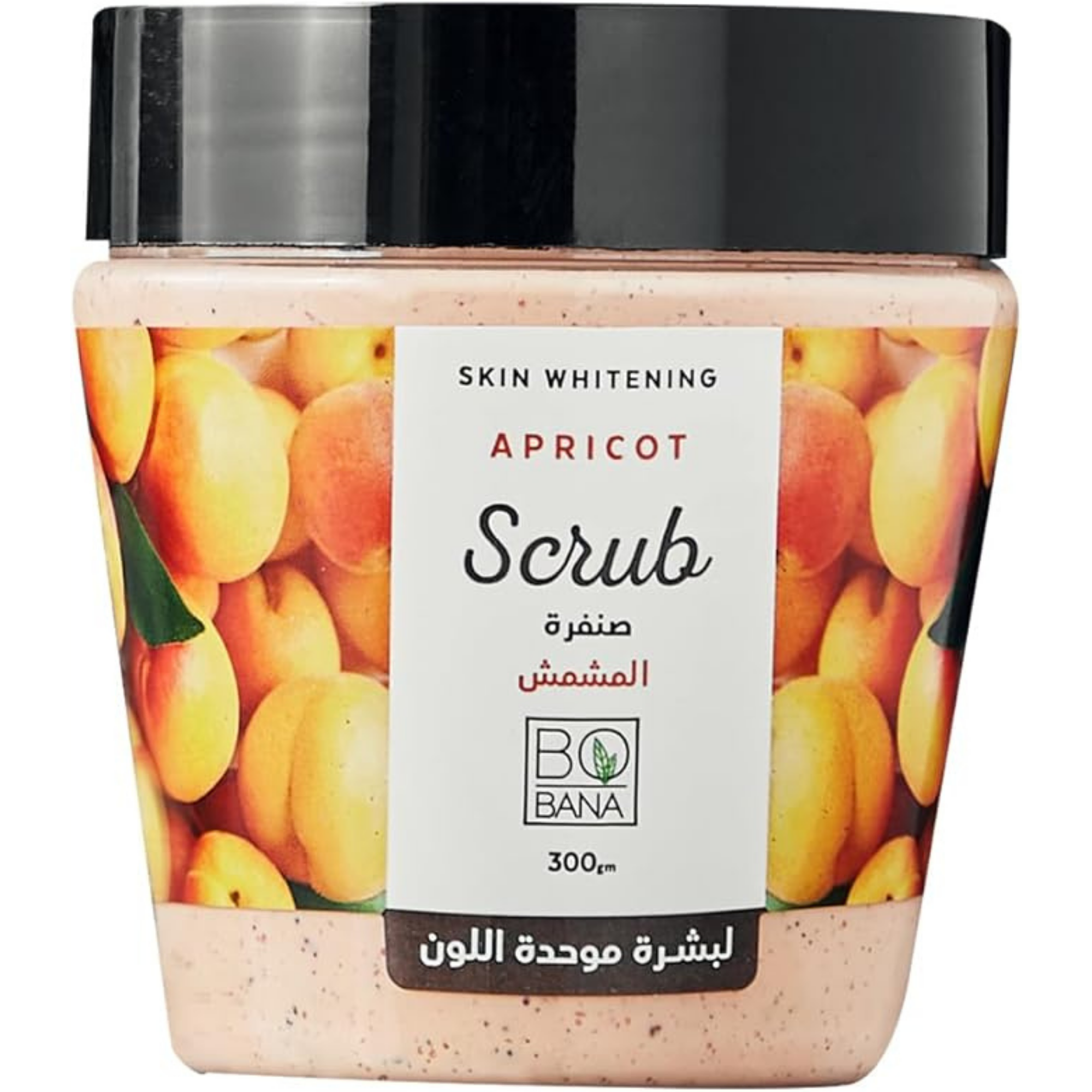 bobana scrub apricot 300gm