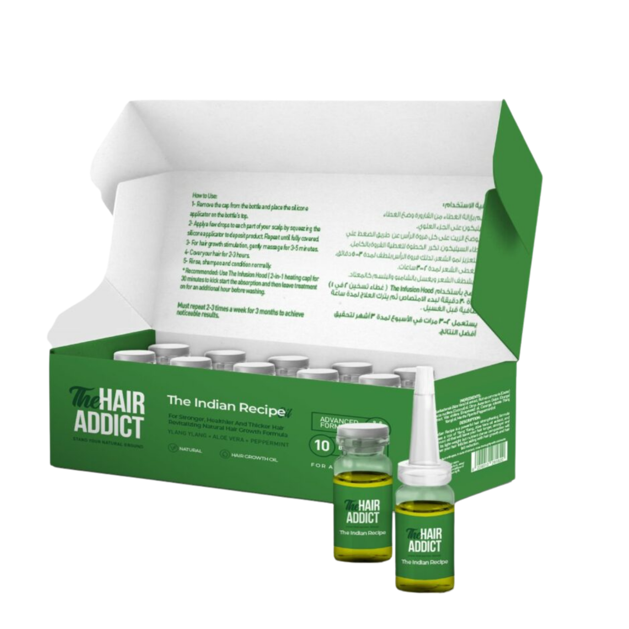 HAIR ADDICT INDIAN 10 AMPOULES