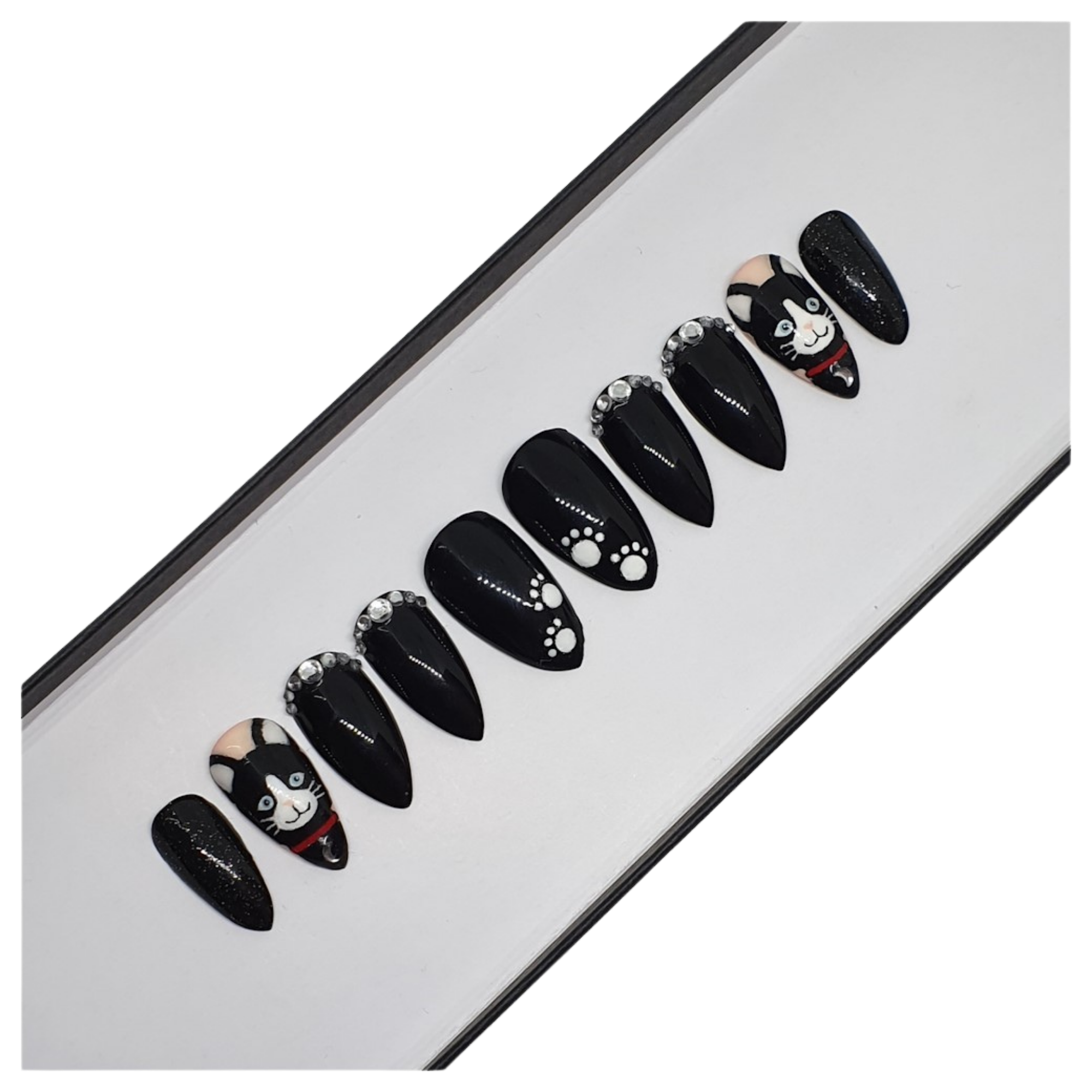 Cat Artificial Nails Set