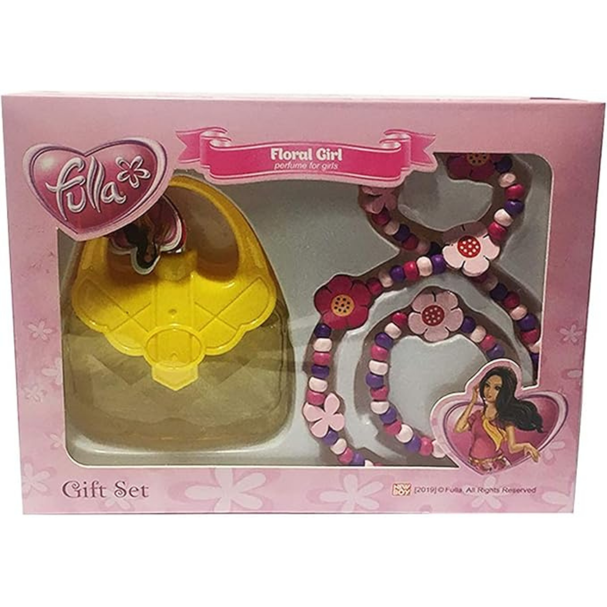 Fulla Floral Girl Set (Perfume + Necklace)