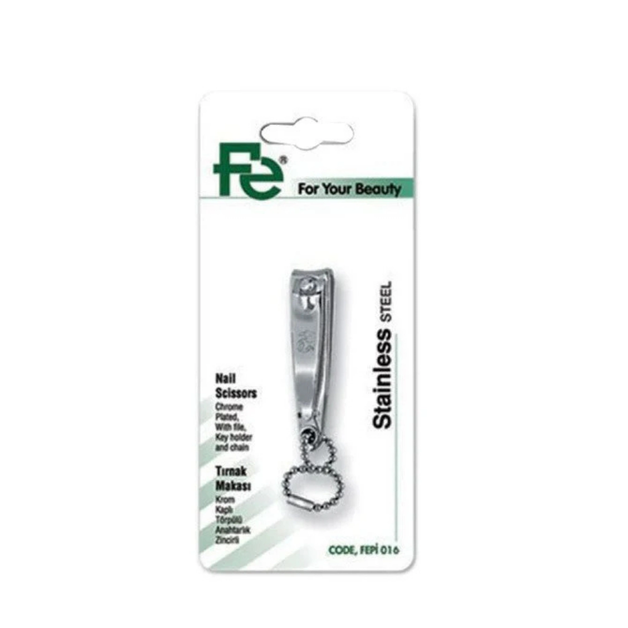 FE Stainless Nail Clipper Small Size (Fe016)