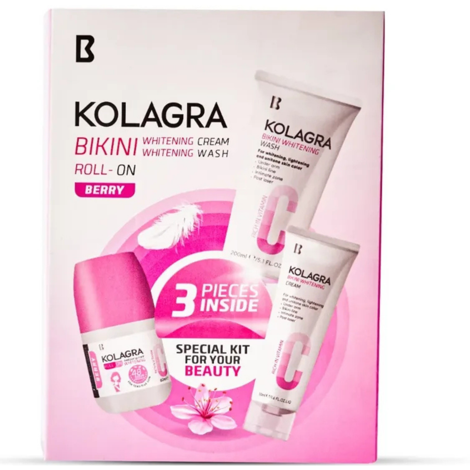 KOLAGRA SENSTIVE CARE ROUTINE 3*1 PROMOPACK