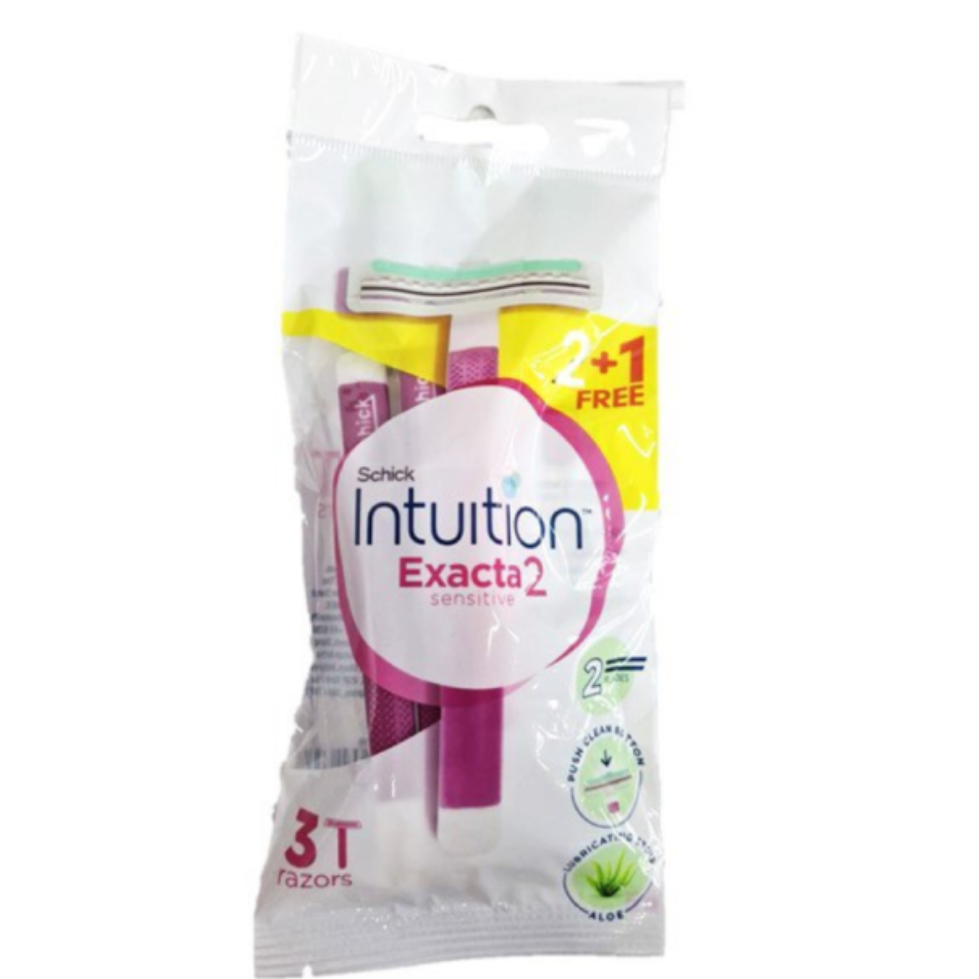 Schick Intuition Sensitive Exacta 2+1 Razors