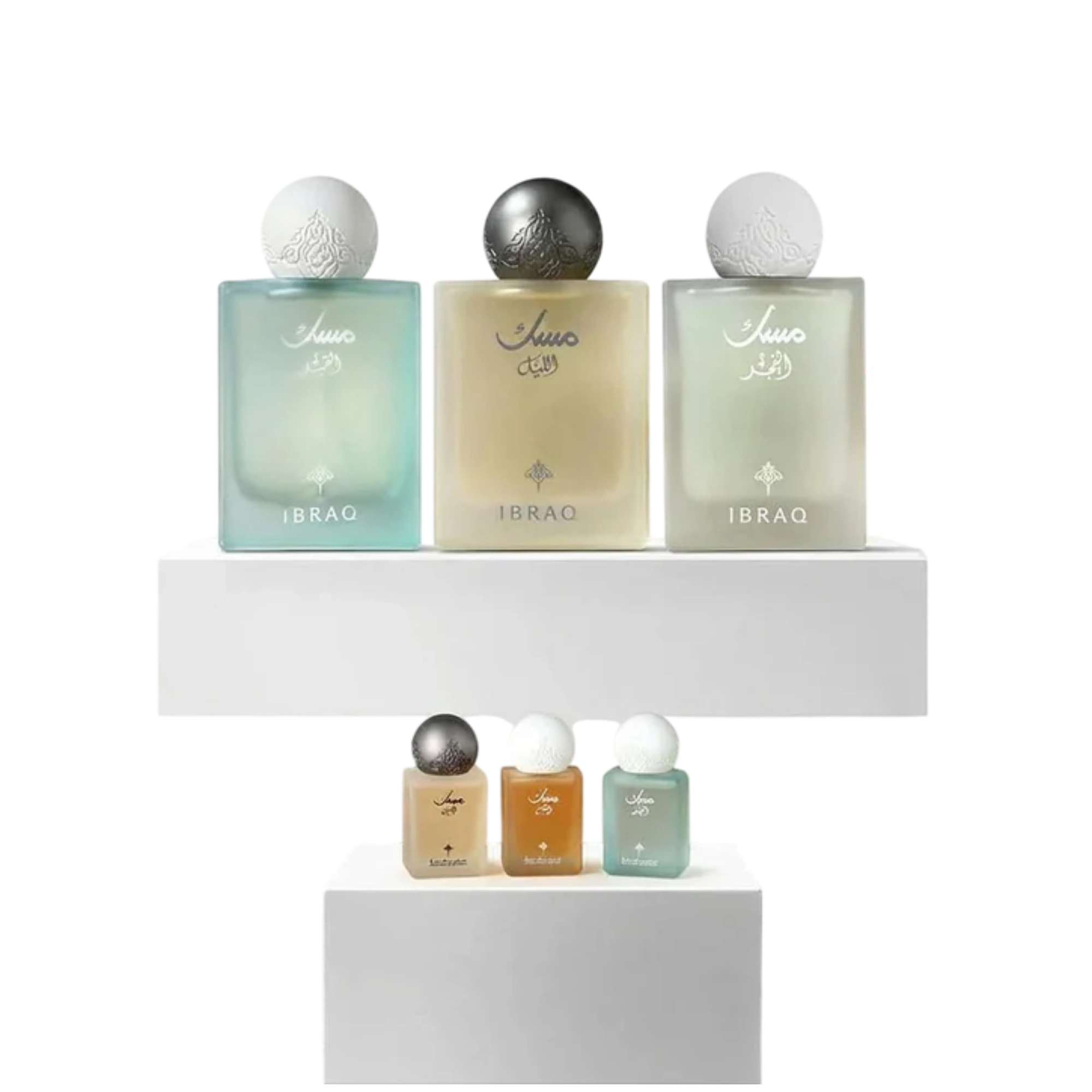 IBRAHEEM ALQURASHI MUSK colection SET 3*75+3*10ML