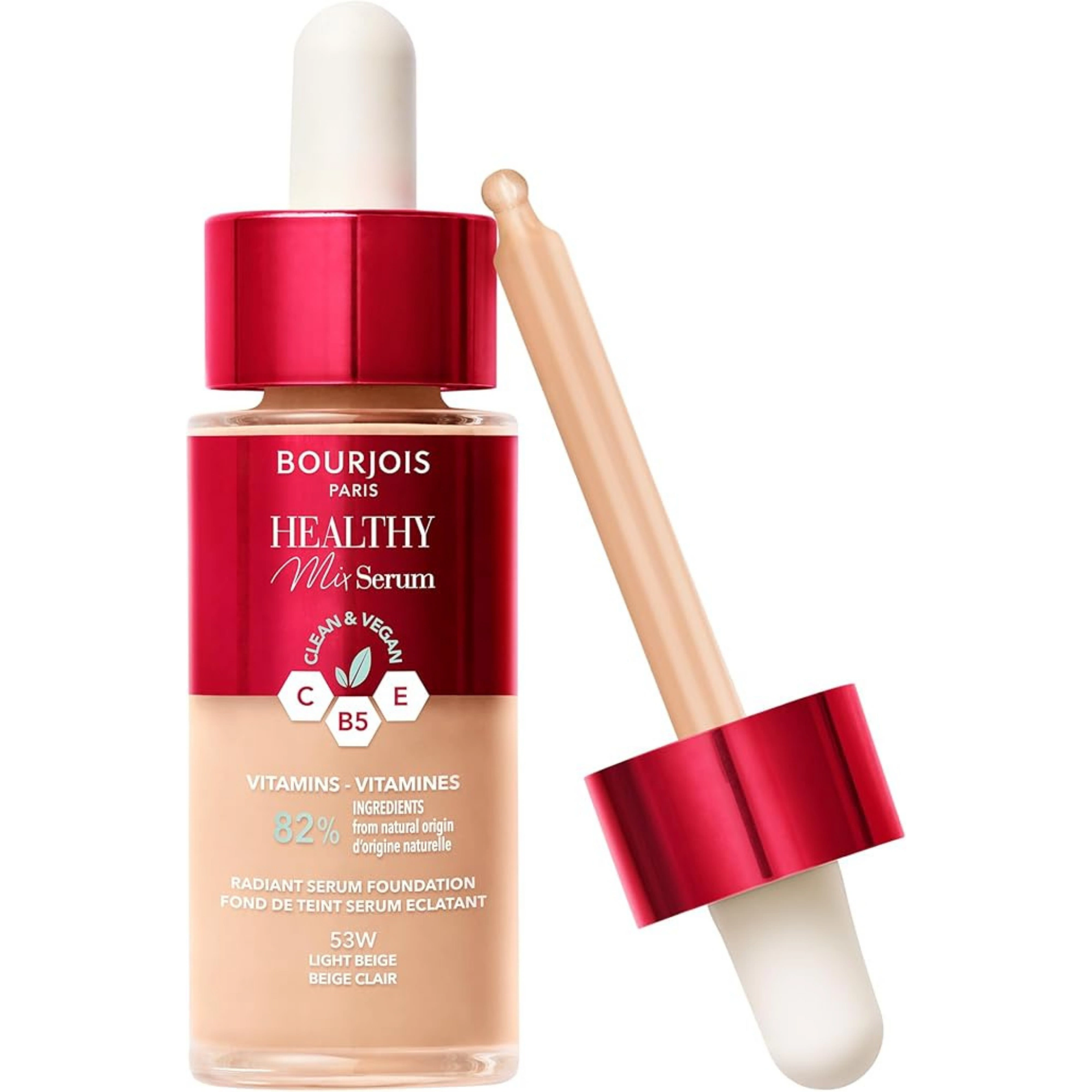 Bourjois HELTH MIX SERUM FOUNDASHIN 53