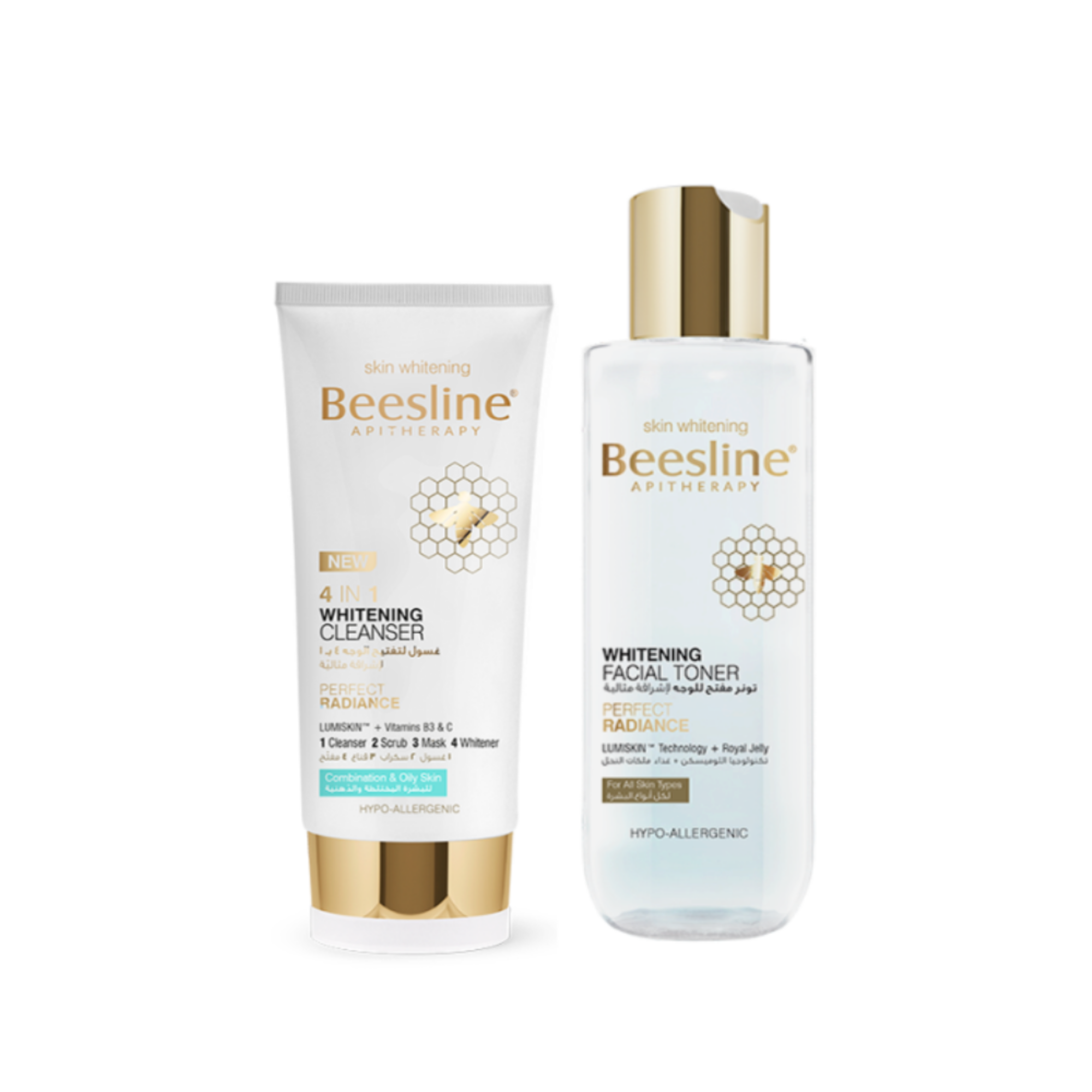 Beesline Promo Pack (4in1 Cleanser + Toner)