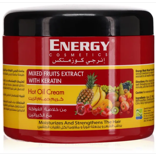 Energy Hair Mask Max Fruit Keratin 500ml