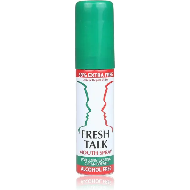 fresh talk mouth spray green 20ml
