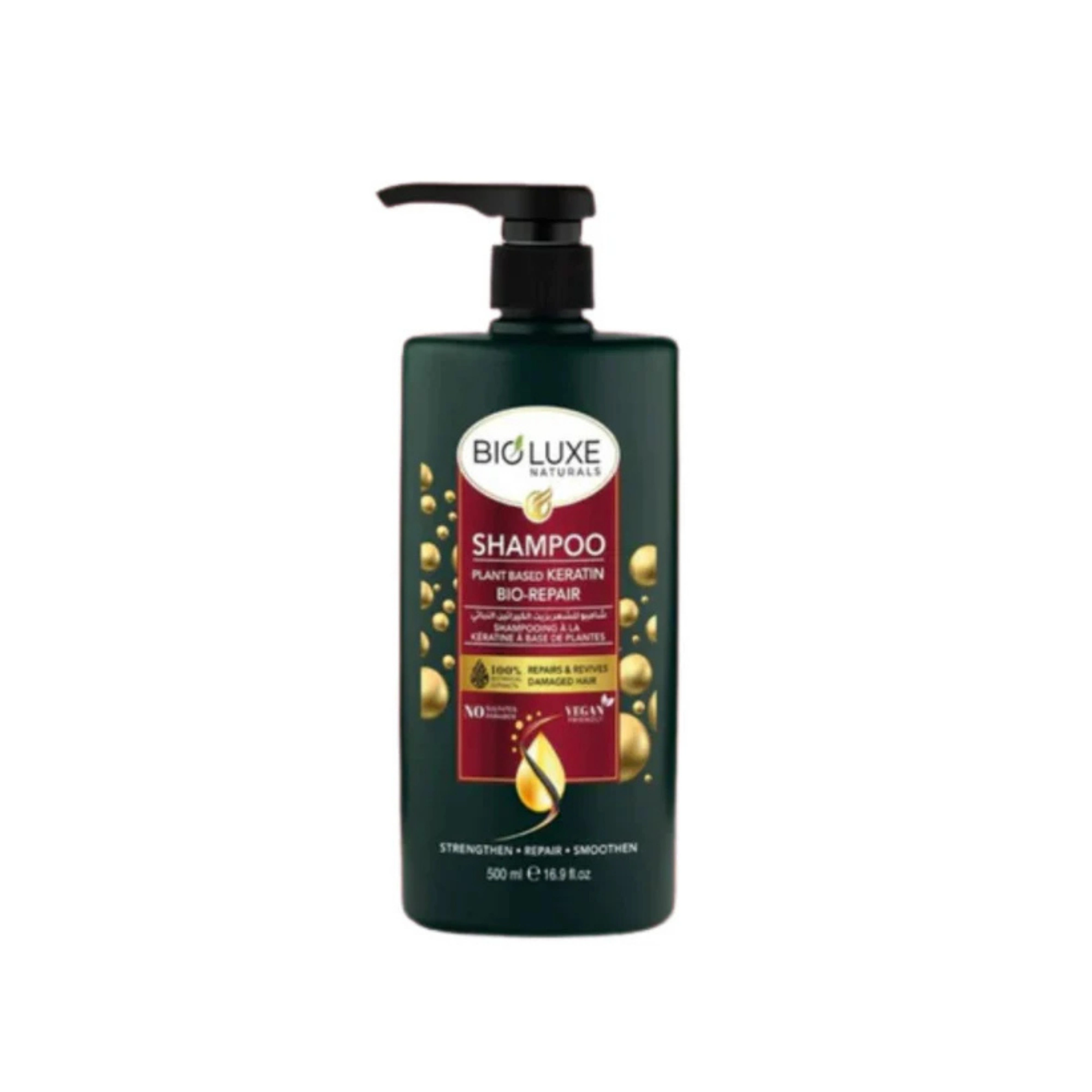 bioluxe shampoo keratin 500ml