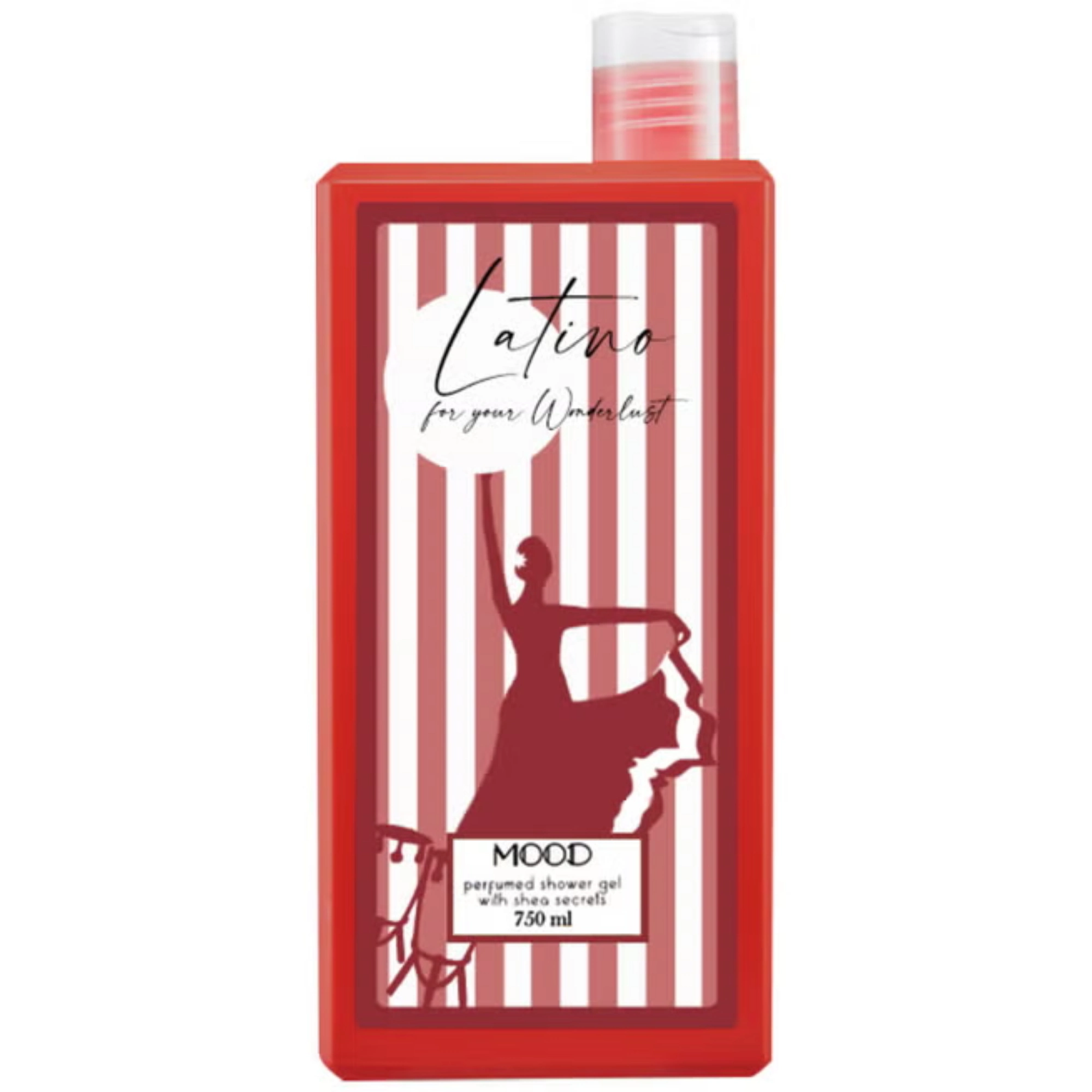 mood shower gel  latino 750ml