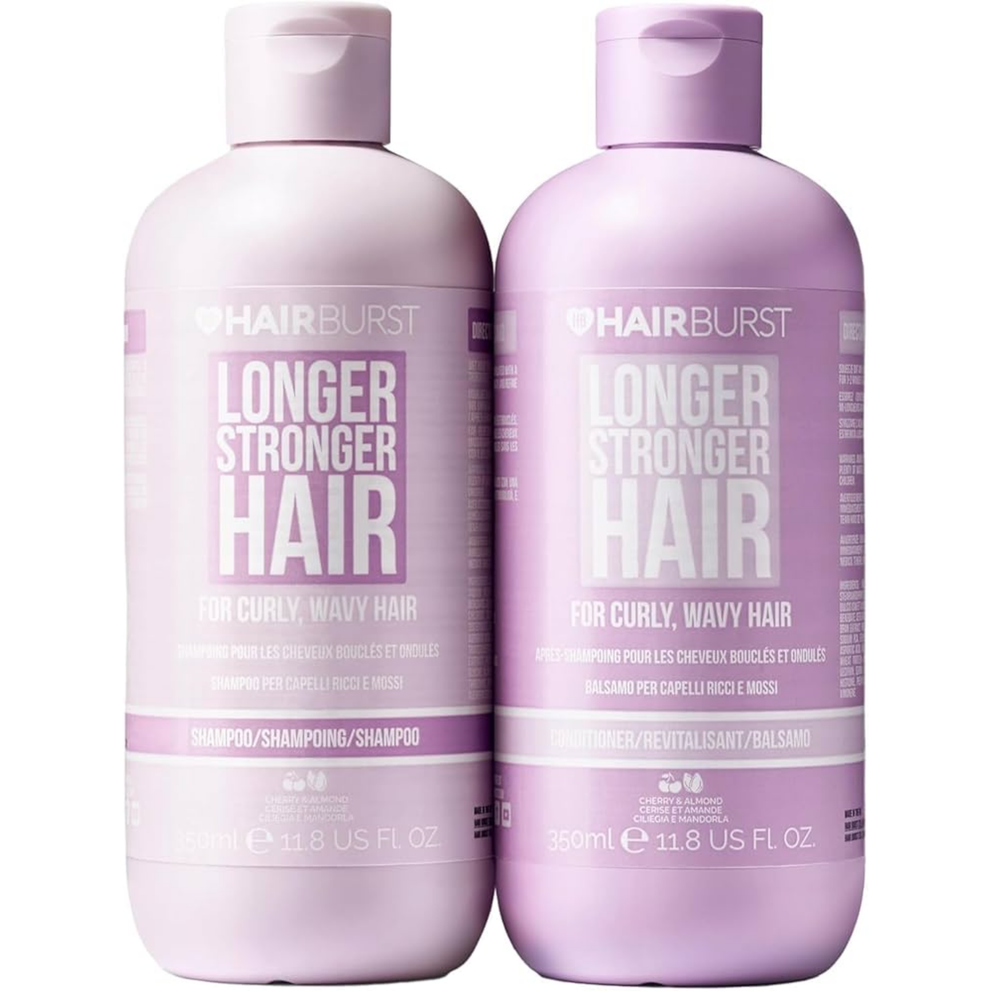 Hair Burst Shampoo+Conditioner Kit For Curly 350ml