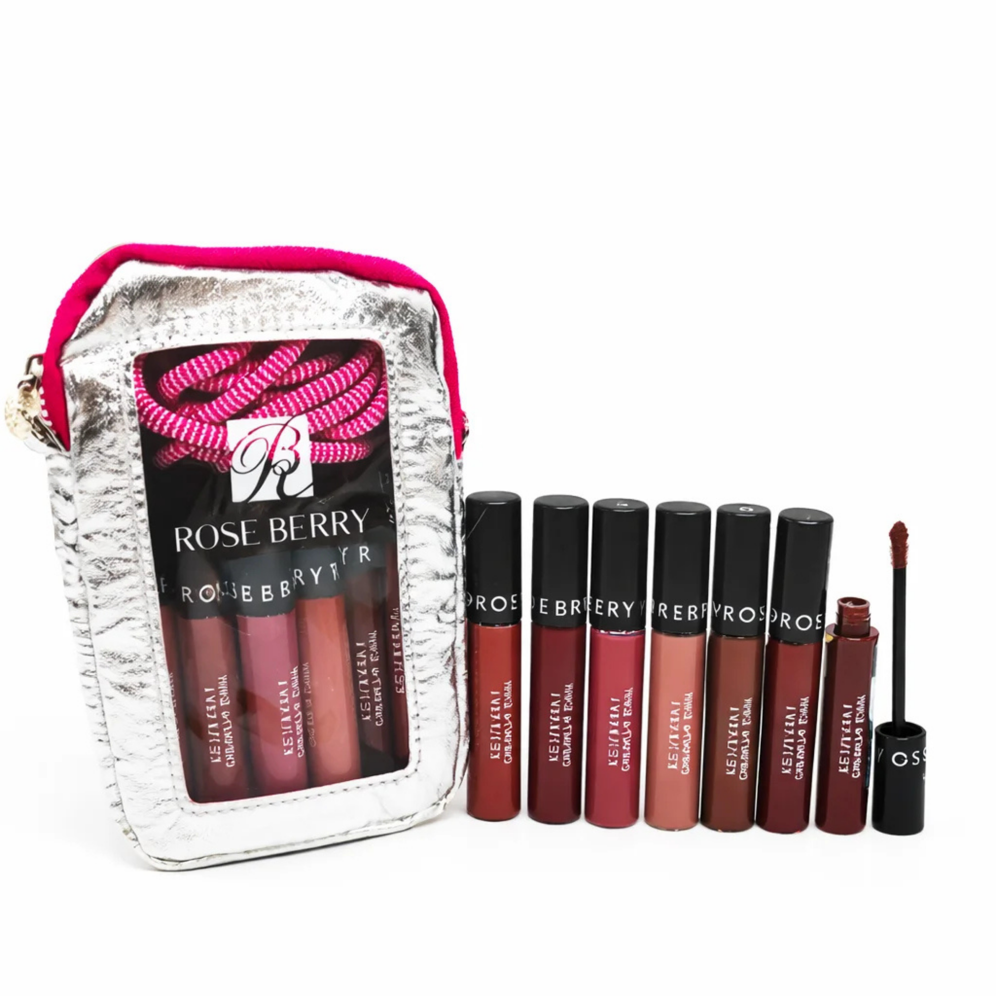 ROSE BERRY soft matte liquid lipsmatte 6pcs