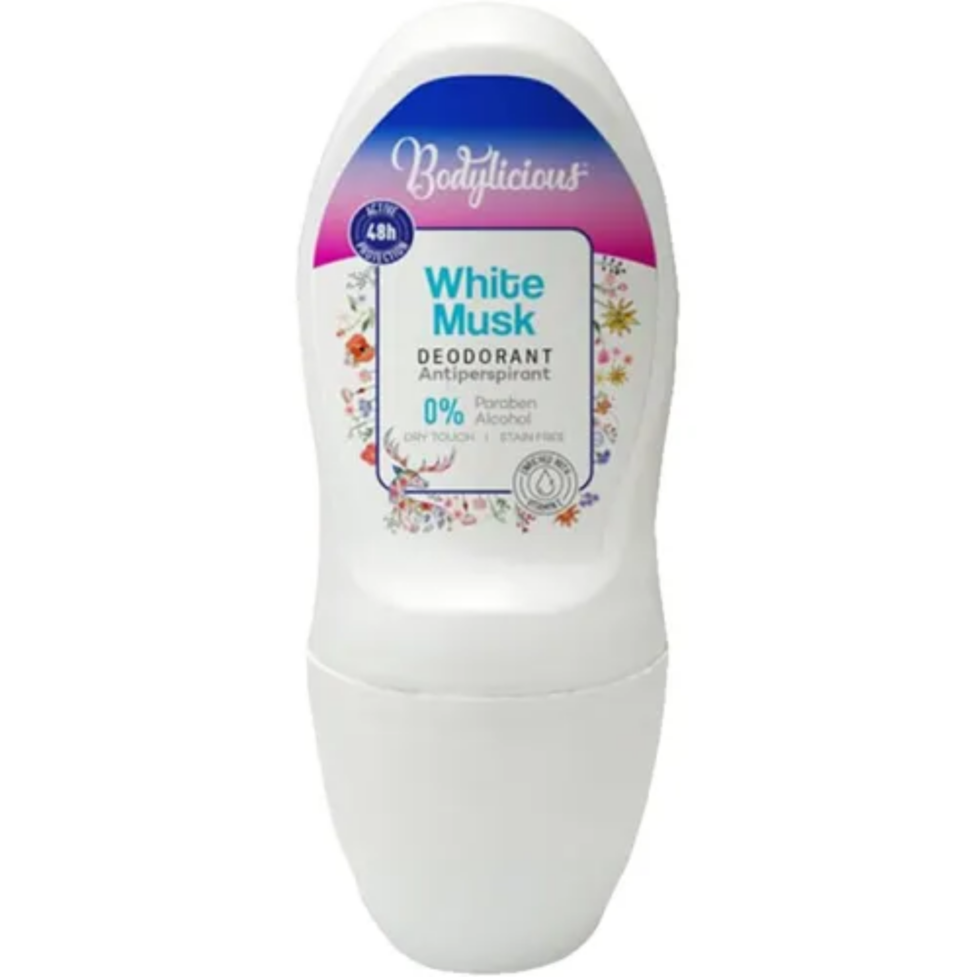 Bodylicious White Musk Roll On 50ml