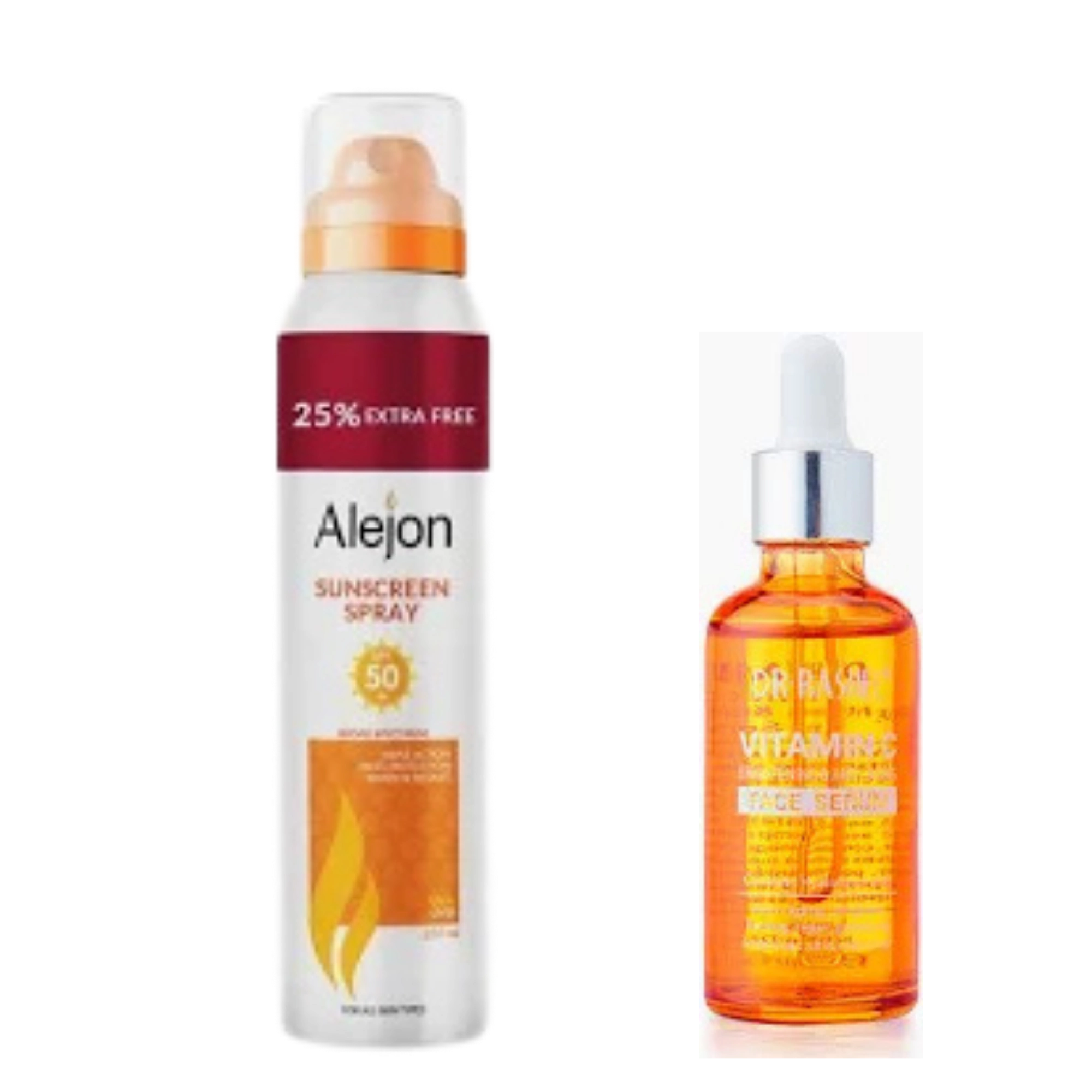 alejon sun spray + serum vit c