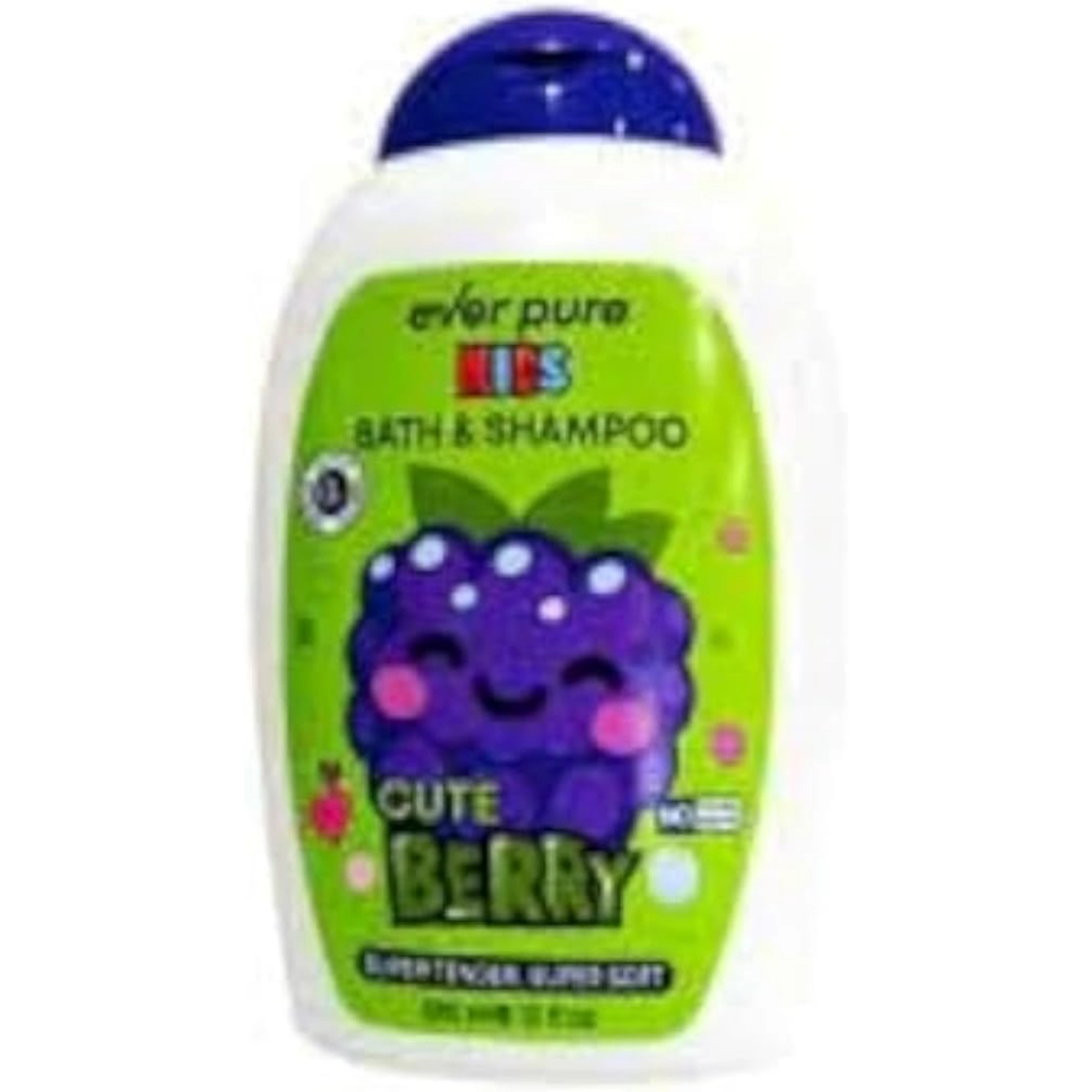 ever pure kids bath&shampoo cute berry 385ml