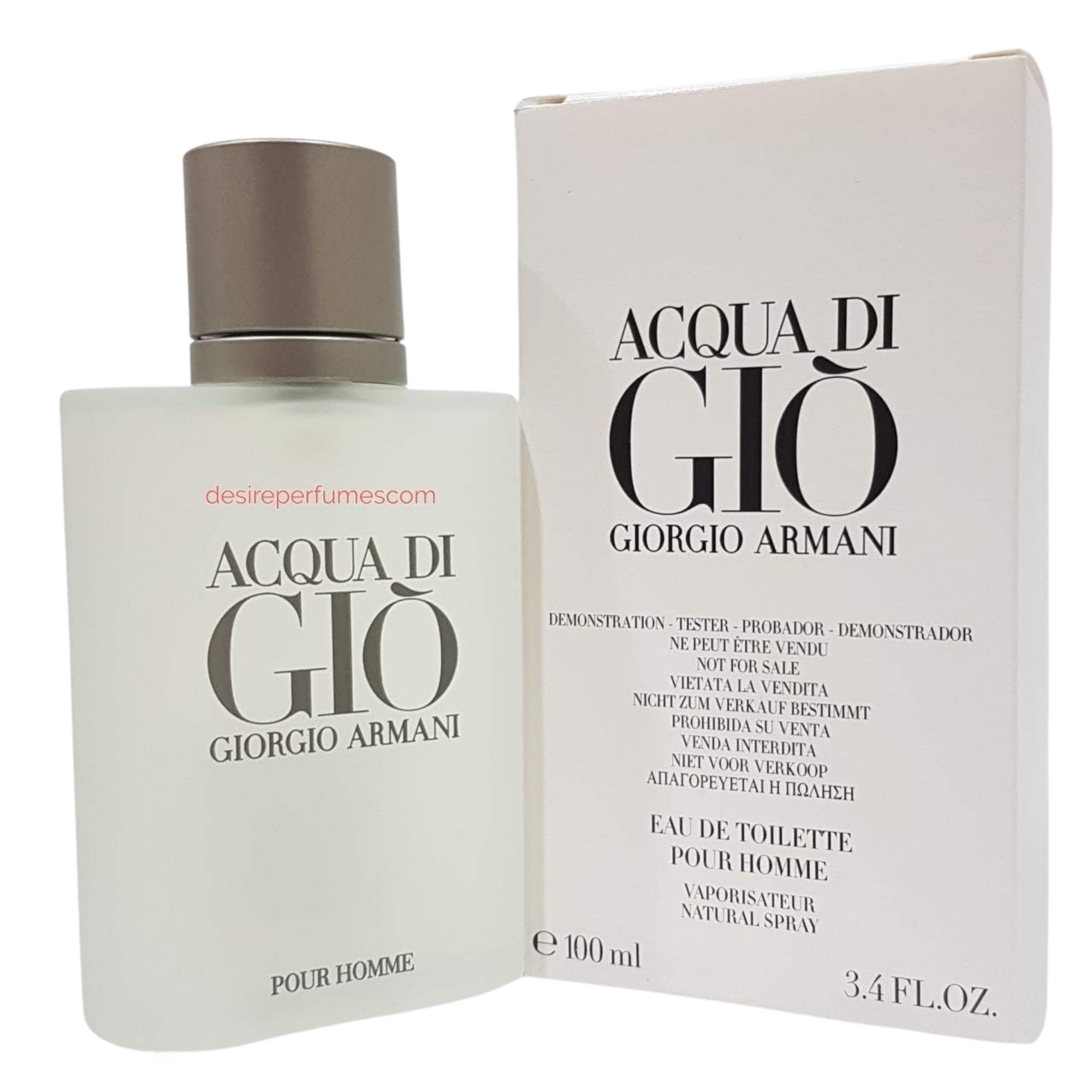 TESTER ORIGINAL AQUA DI GIO 100ML