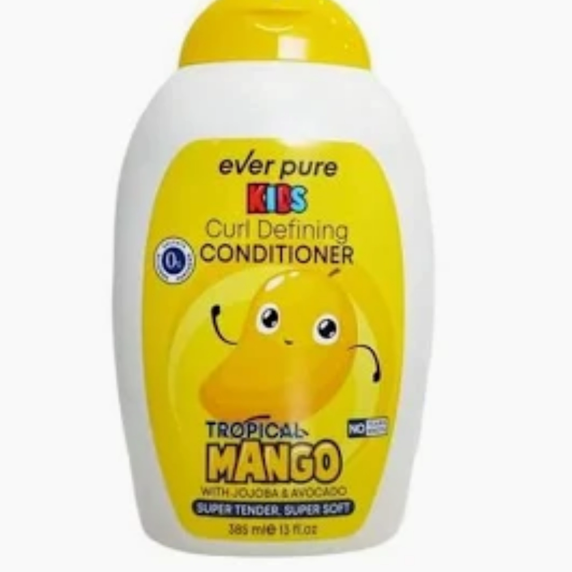 ever pure kids shampoo tropical mango 385ml
