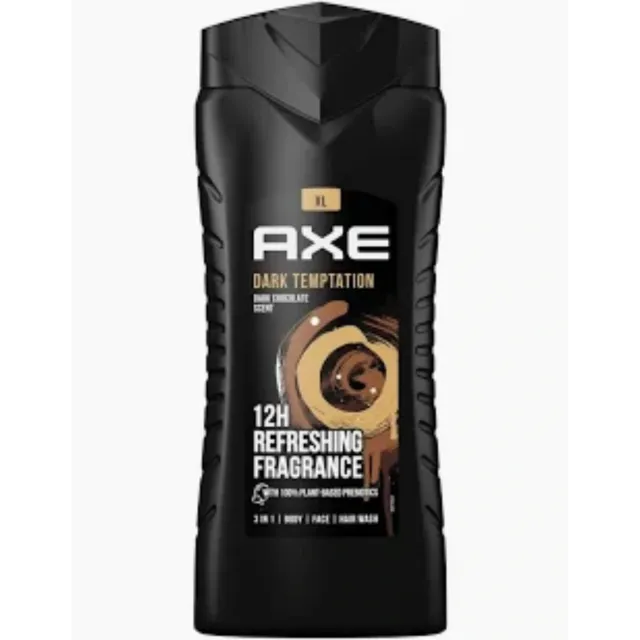 AXE DARK TEMPTATION 3*1 body face hair wash 400ml