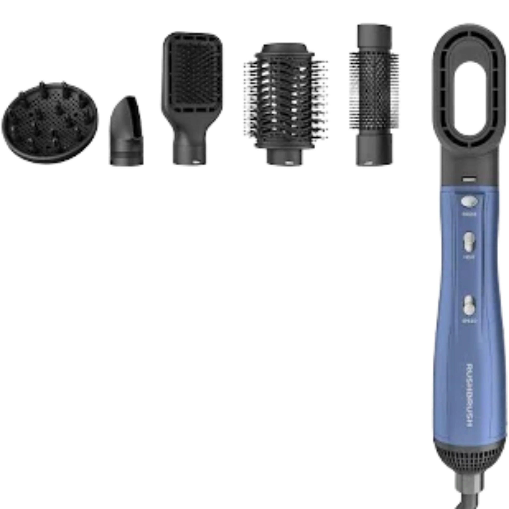 RUSHBRUSH STRAIGHTNER  plus 6 air styler black