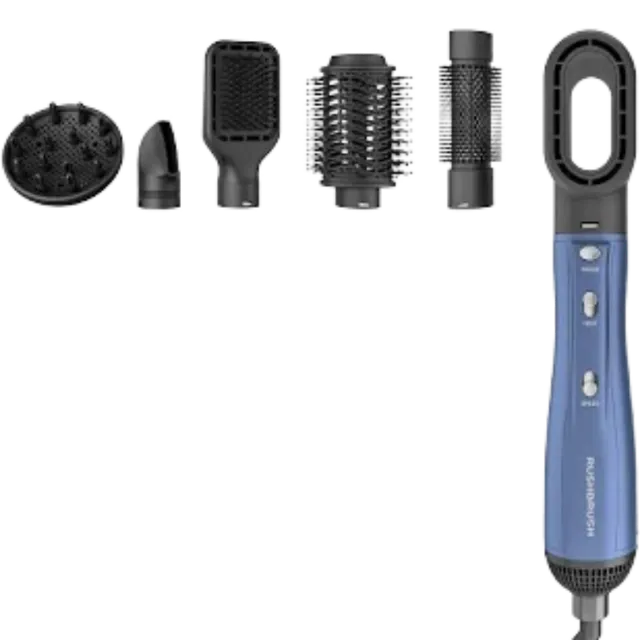 RUSHBRUSH STRAIGHTNER plus 6 air styler black