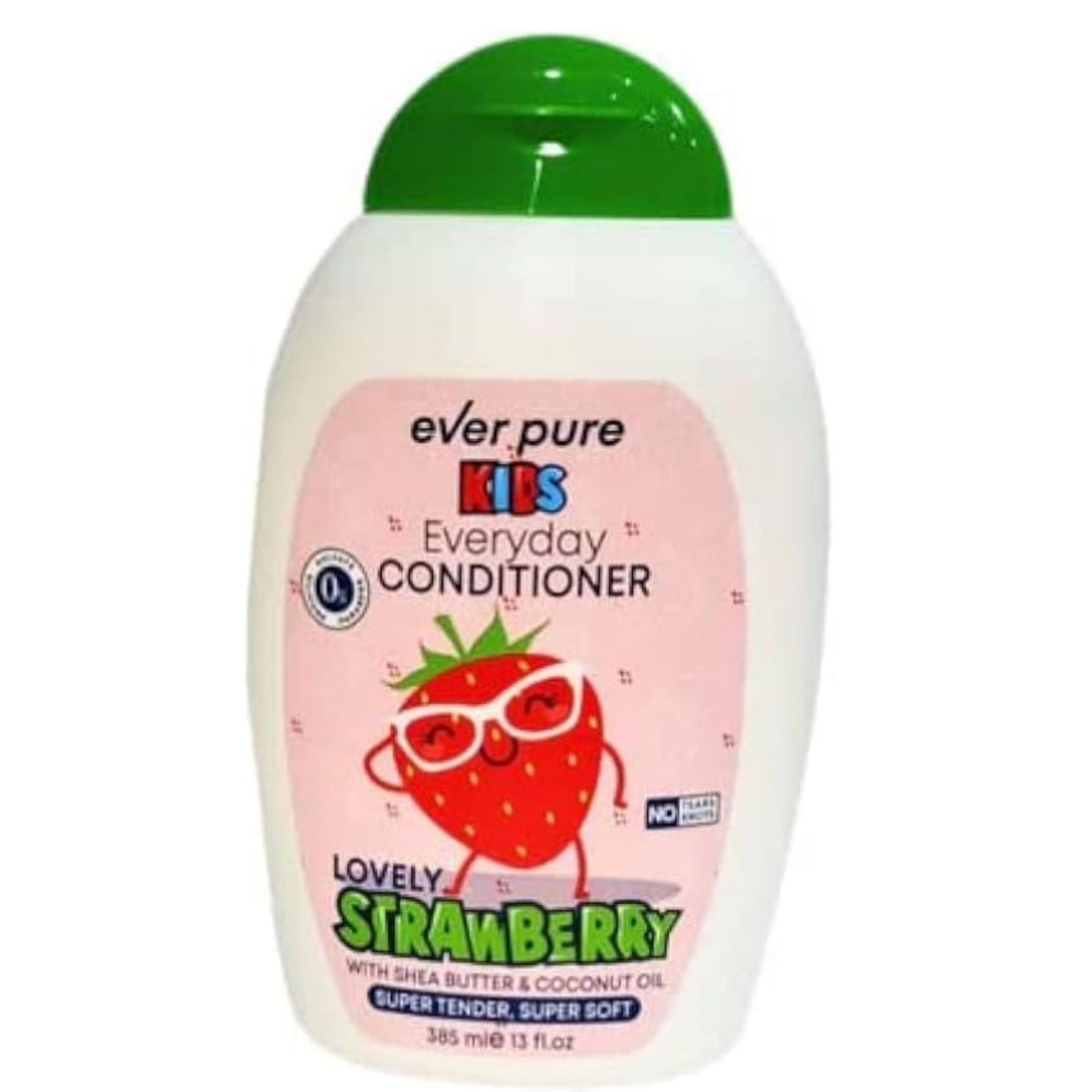 ever pure kids conditioner lovely strawberry 385ml