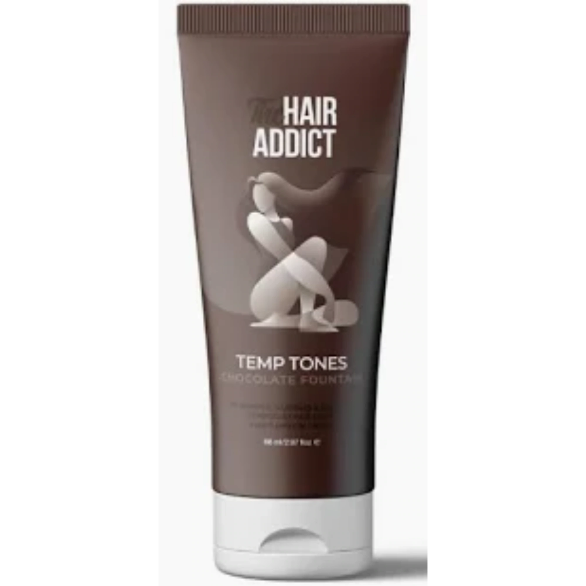 HAIR ADDICT hair temporary CHOCOLATE FONTAIN