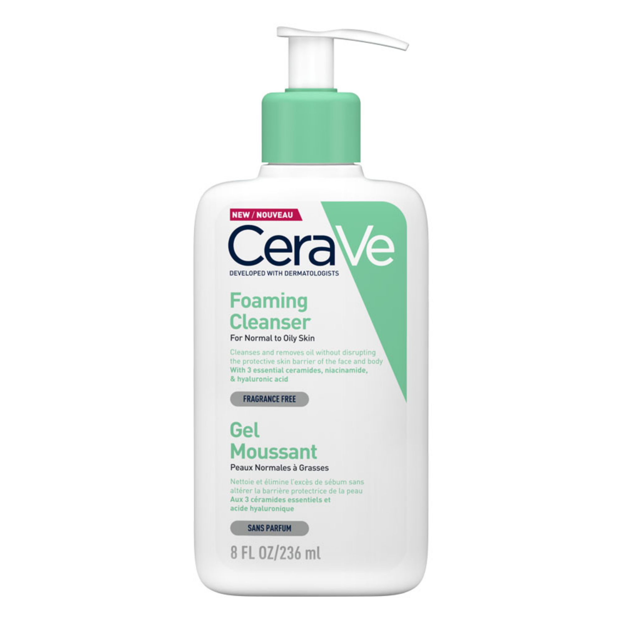CERAVE FOAMING CLEANSER 236ML