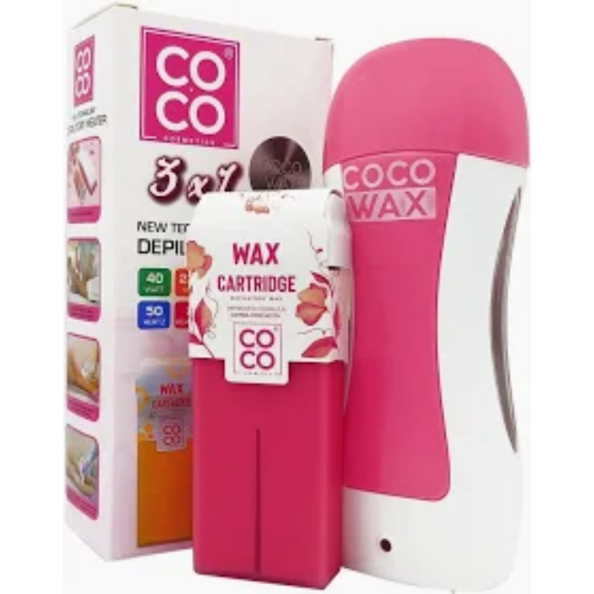 Coco Wax Heater 3X1