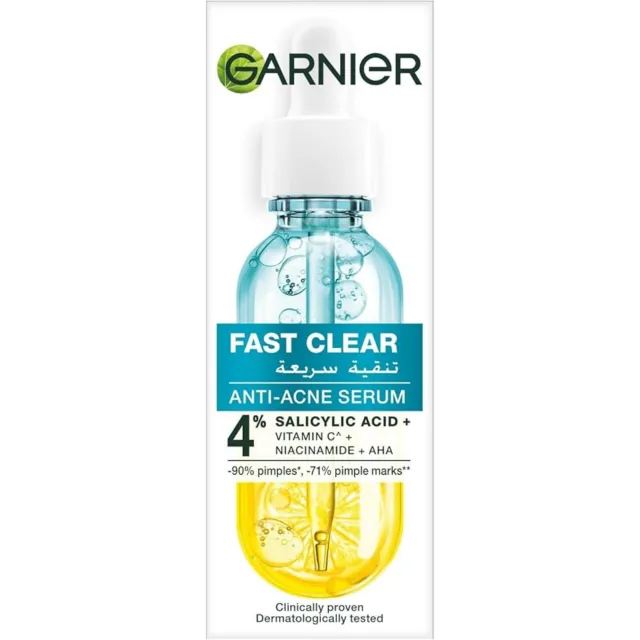 Garnier serum fast clear 30ml