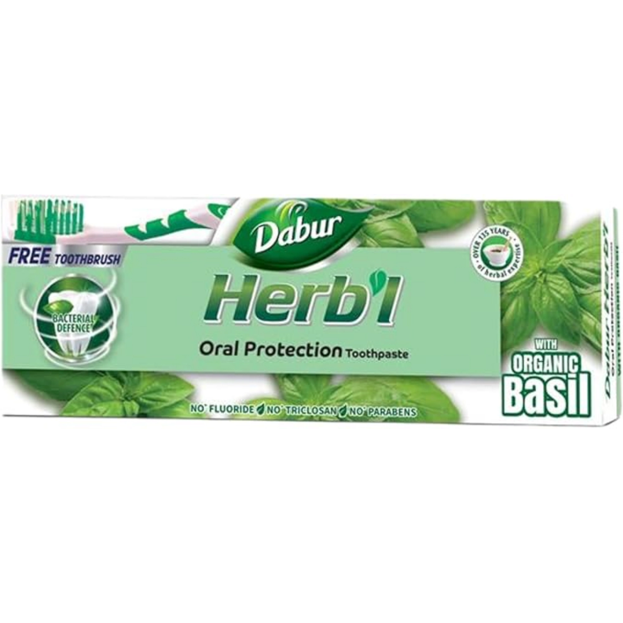 dabur herbal toothpaste 140ml + brush