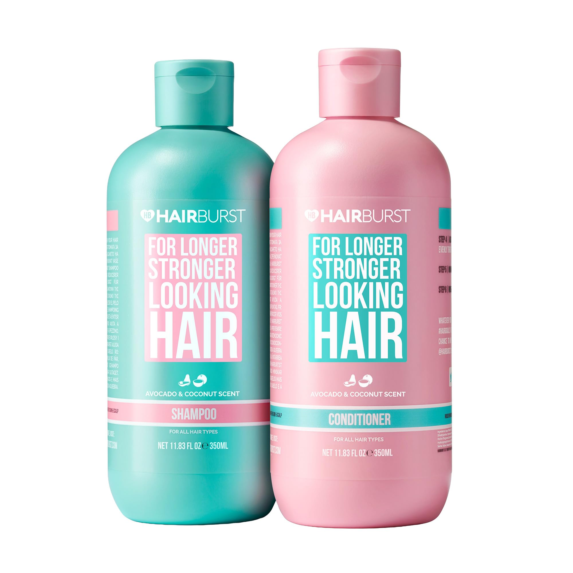 Hair Burst Shampoo+Cond Avocado with Coconut 350ml