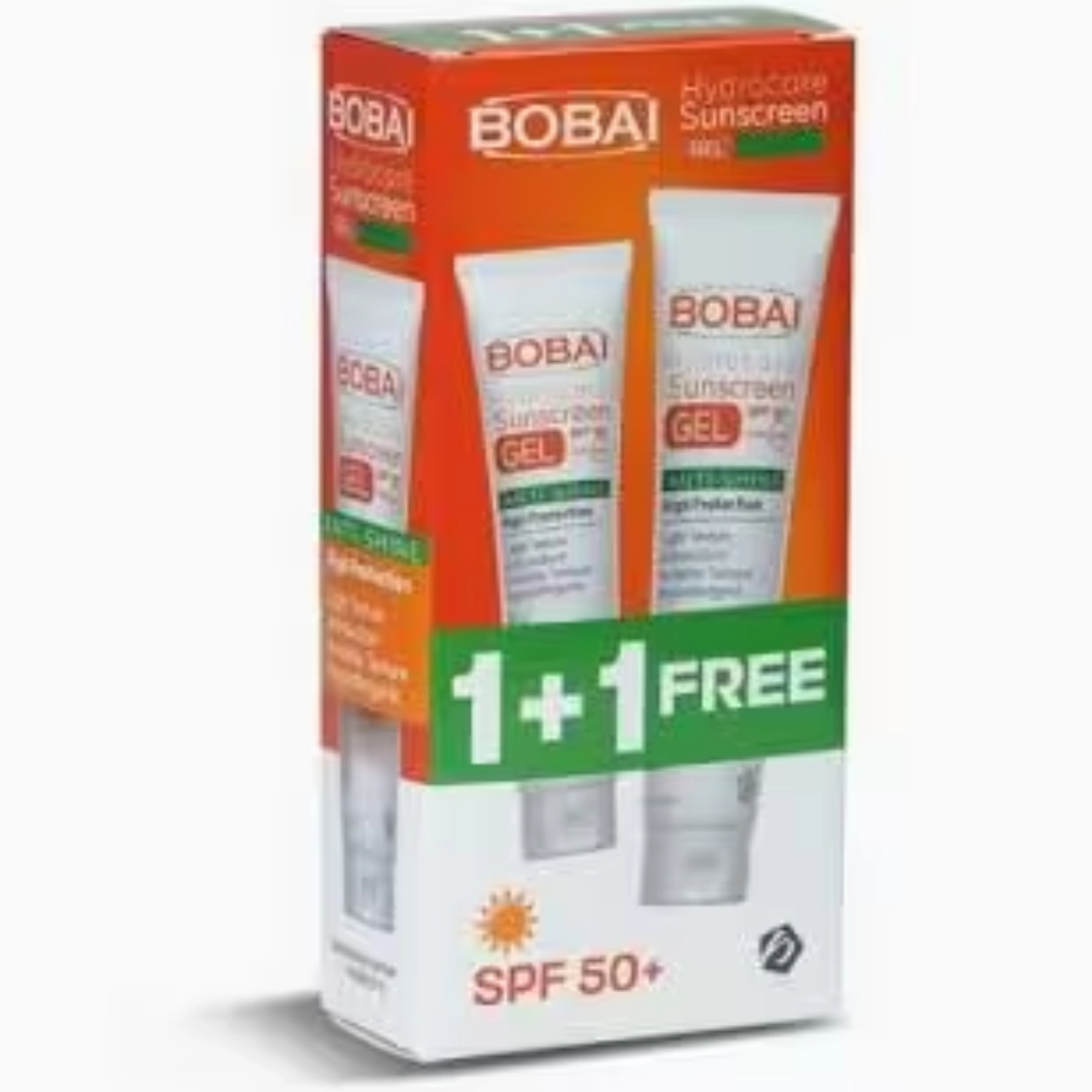 BOBAI Sunscreen Crystal Clear Gel 1+1 50g