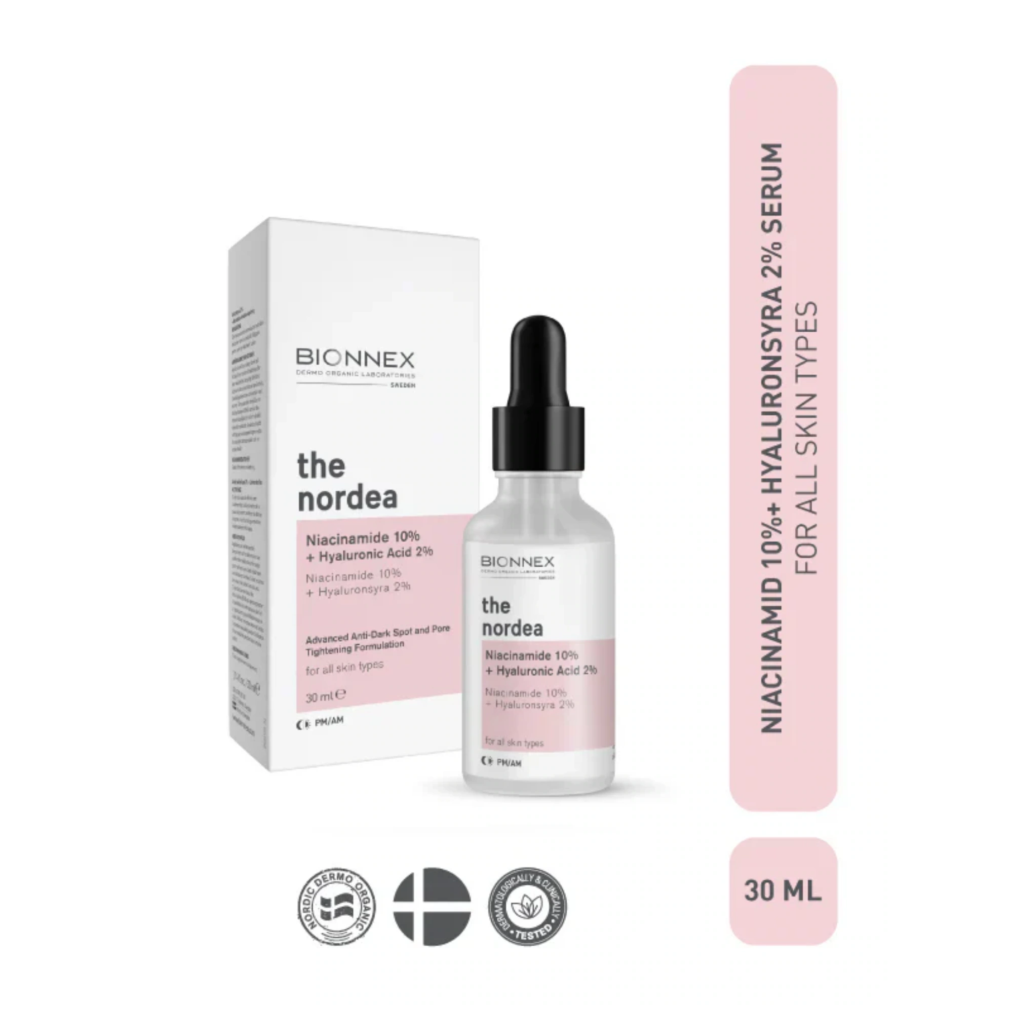 Bionnex The Nordea Hyaluronic Acid 2% niacinamide