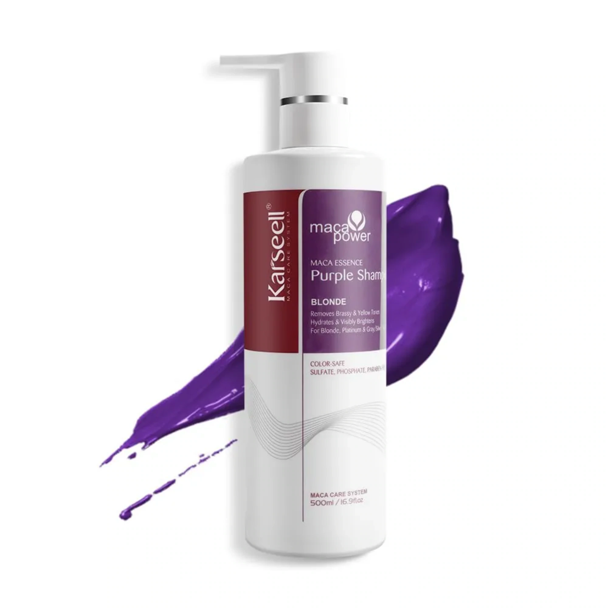 Karseel Hair PURPLE Shampoo  Hair 500ml