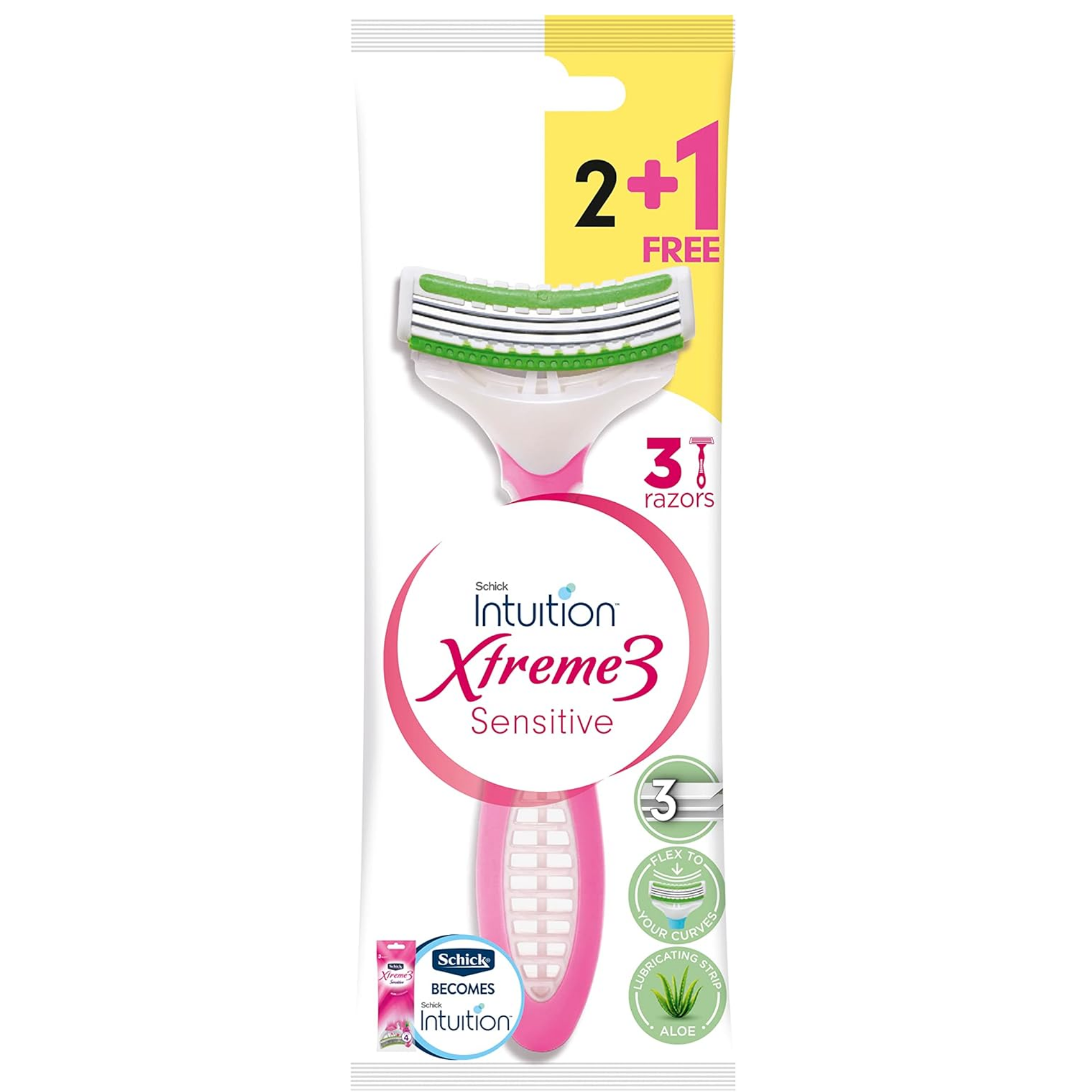 Schick Intuition Tropic Extreme 3pcs