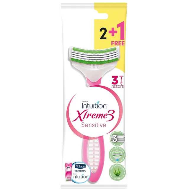 shick intuition shaving hawallan tropic xtreme 3