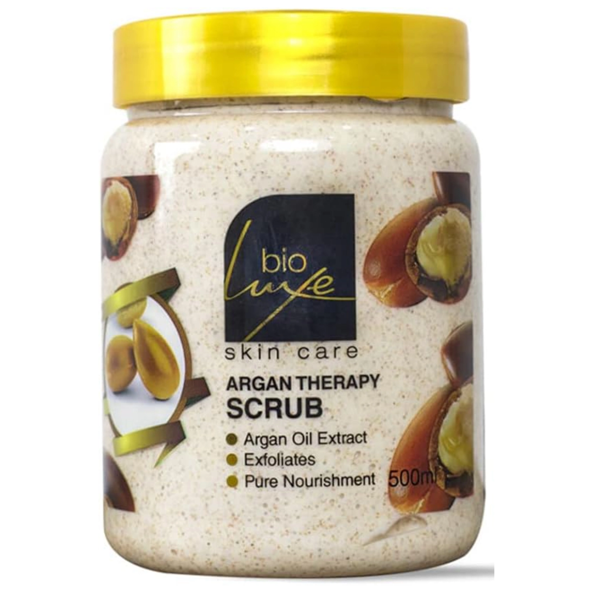 bioluxe scrub Argan theraby 500gm