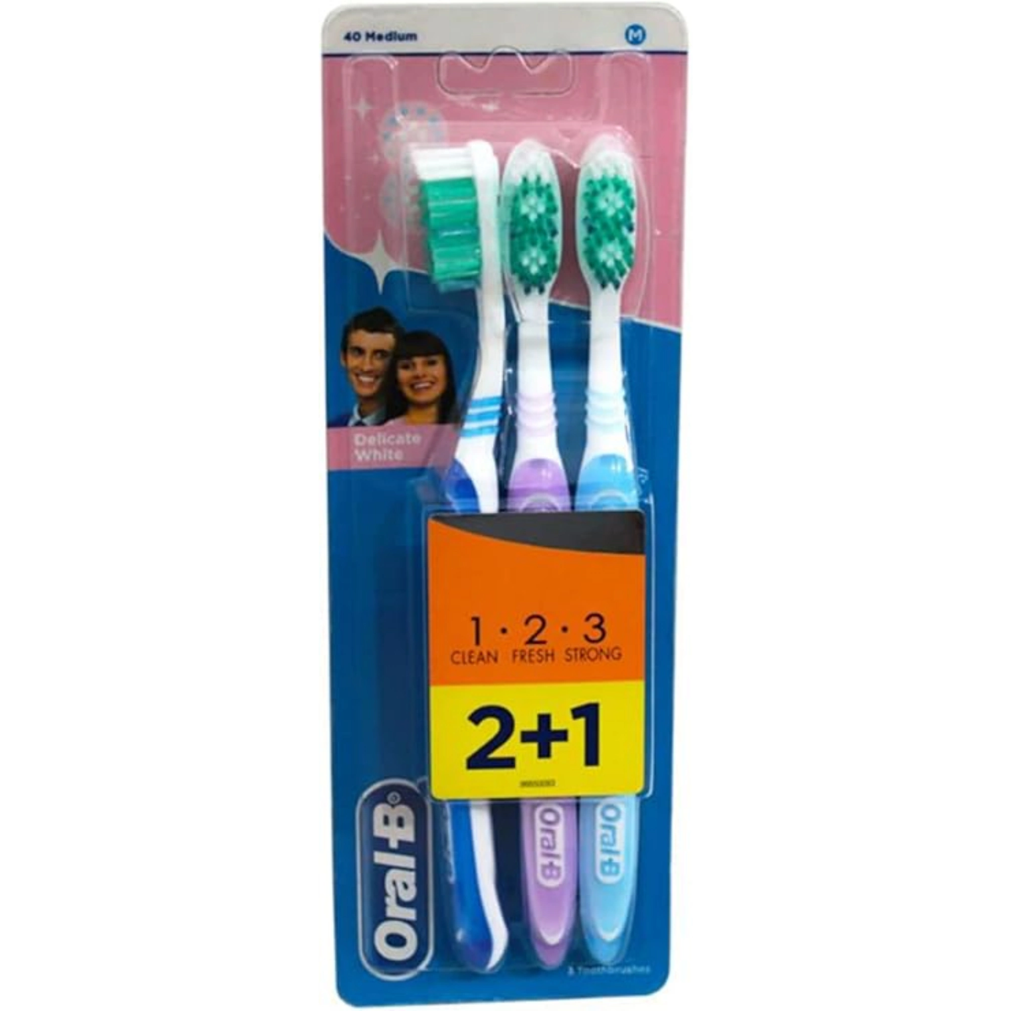 Oral-B Toothbrush Classic Care 2+1