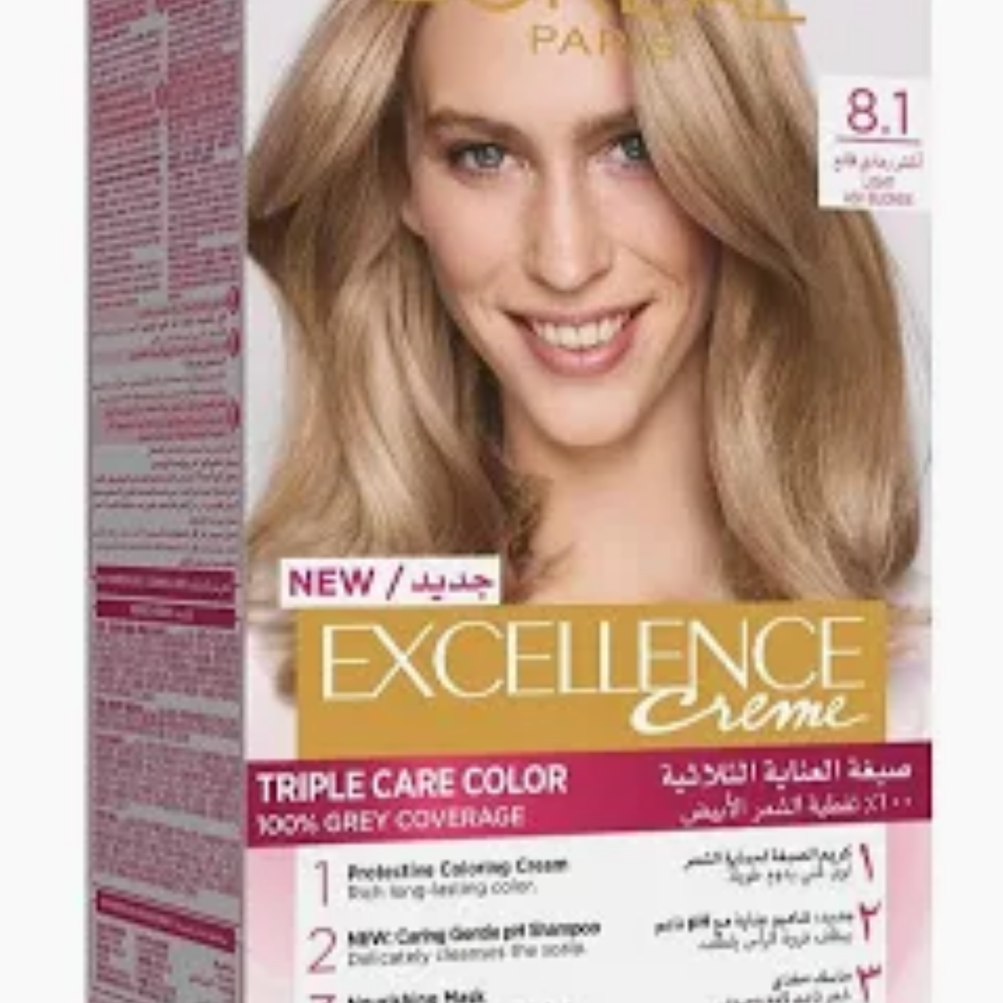 L'Oreal Excellence Hair Color - Shade 8.1