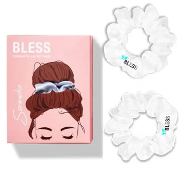 Bless Scrunchies White