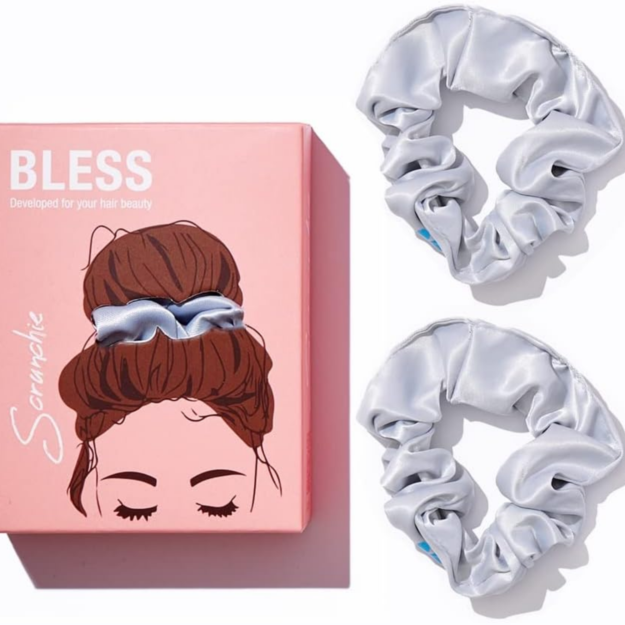 Bless Scrunchies Silver
