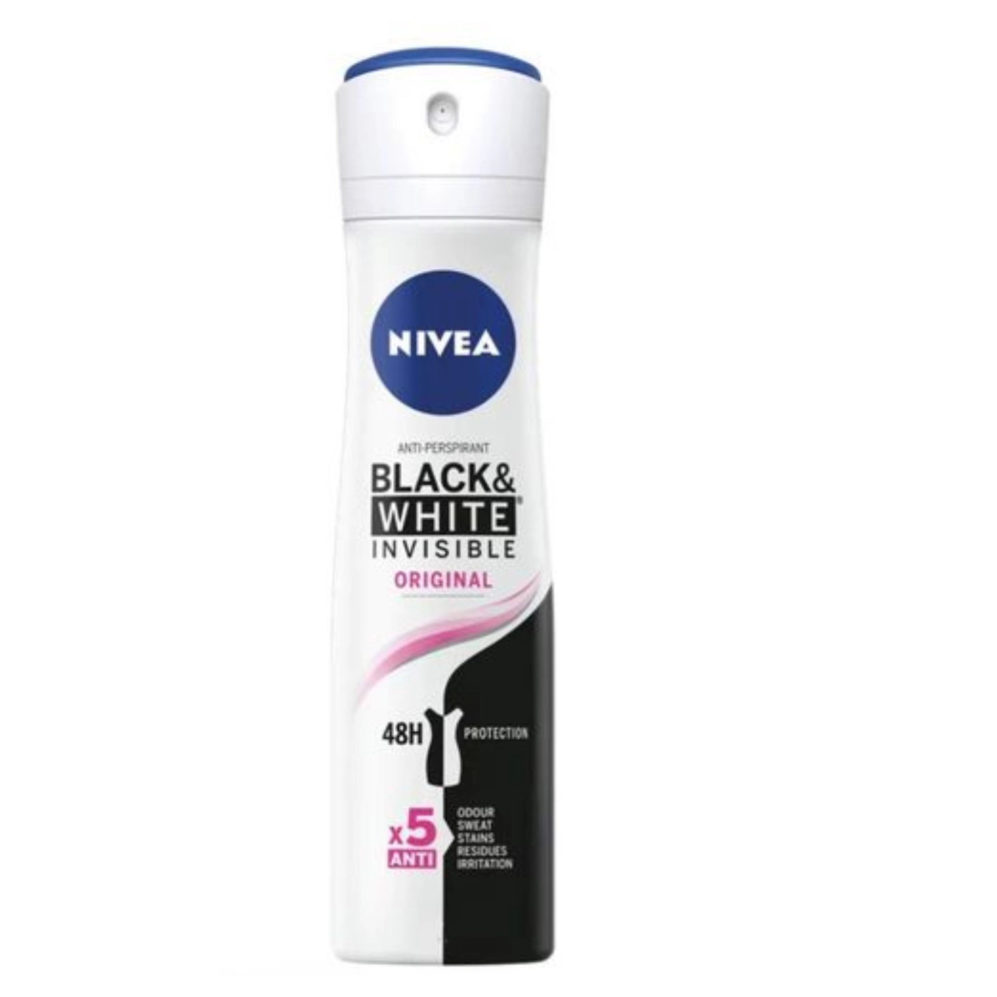 Nivea Spray Black & White For Woman Original 150ml