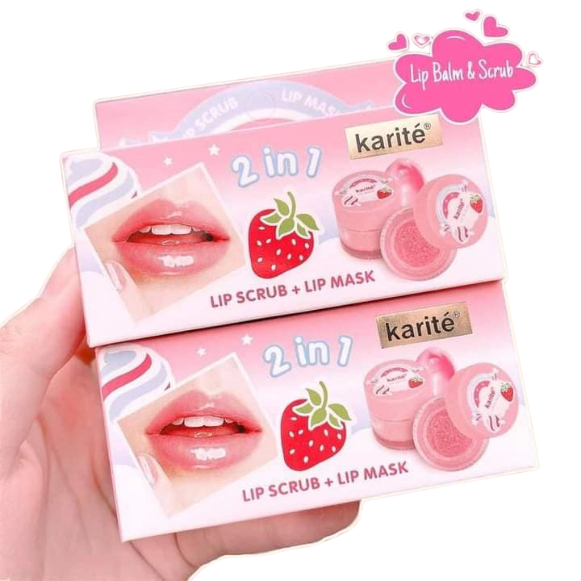 Karite lip scurb