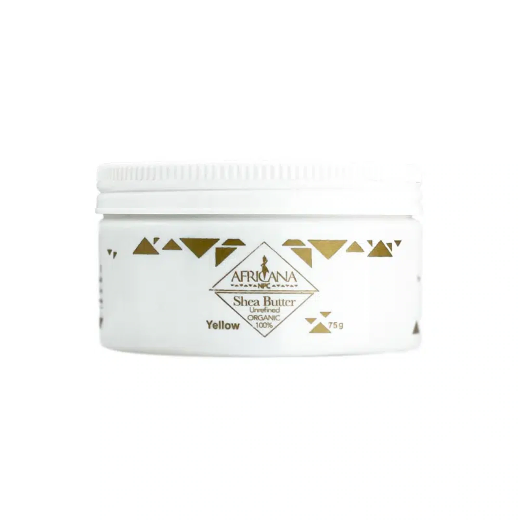 AFRICANA SHEA  YELLOW 75GM